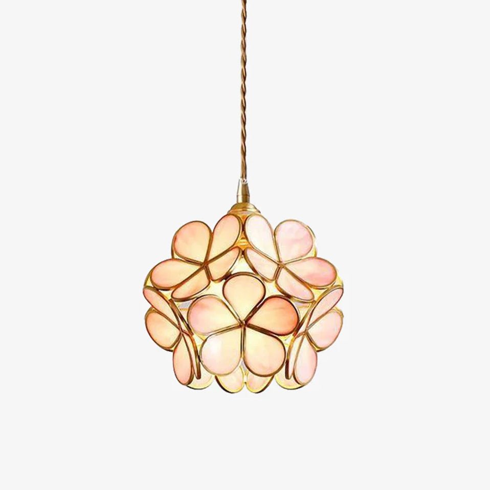 Glass Petal Pendant Lights