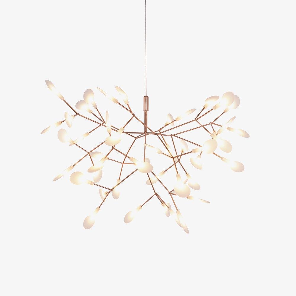 Rose Gold Firefly Led Chandelier
