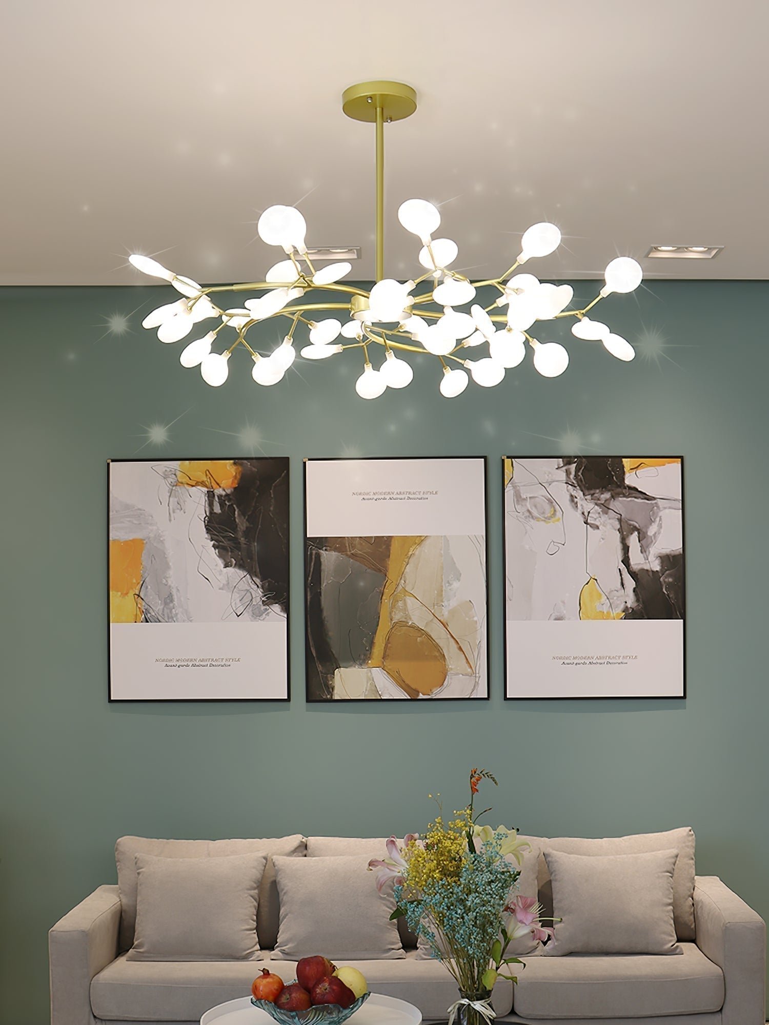 Led Firefly Sputnik Chandelier