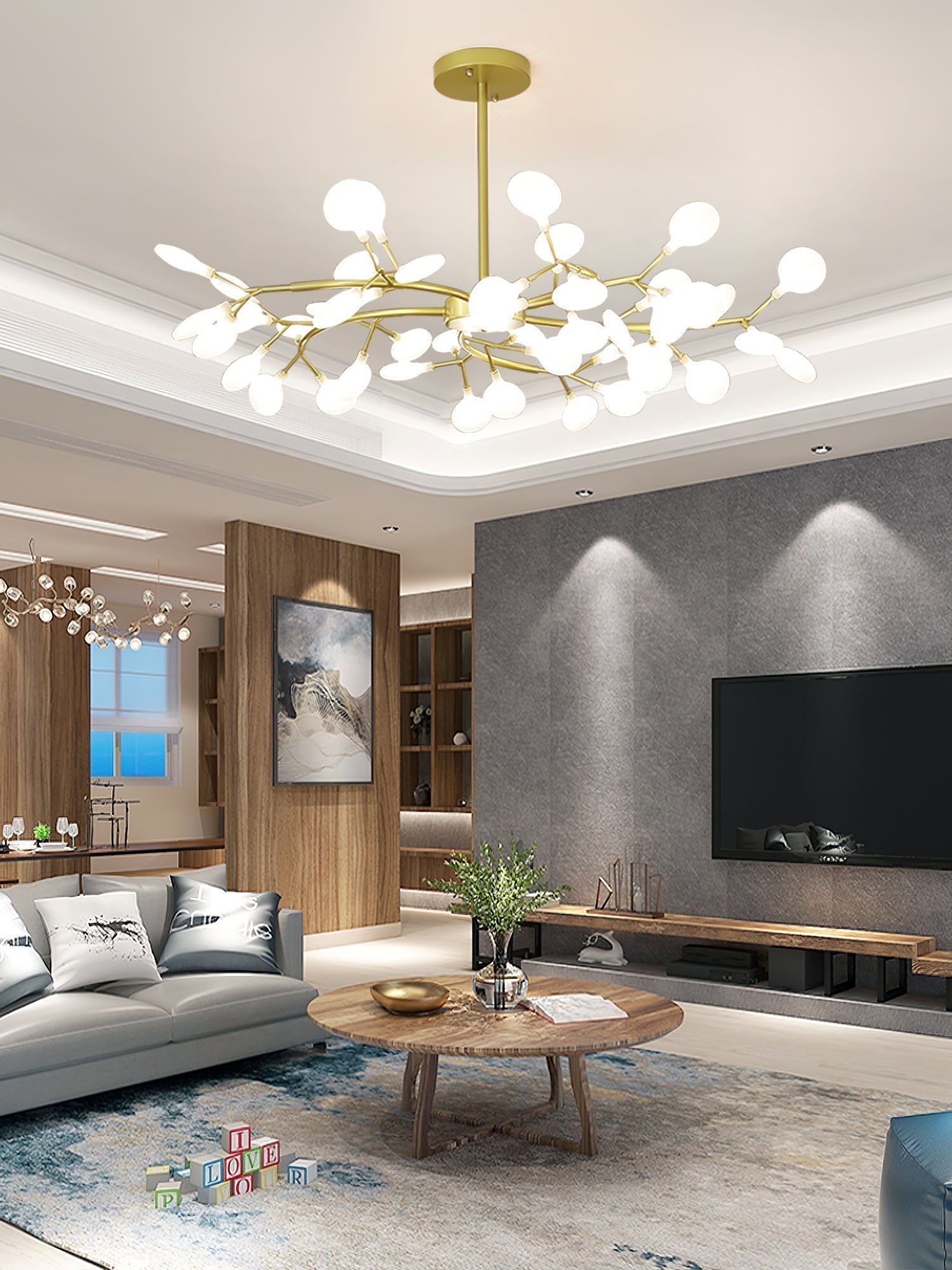 Led Firefly Sputnik Chandelier