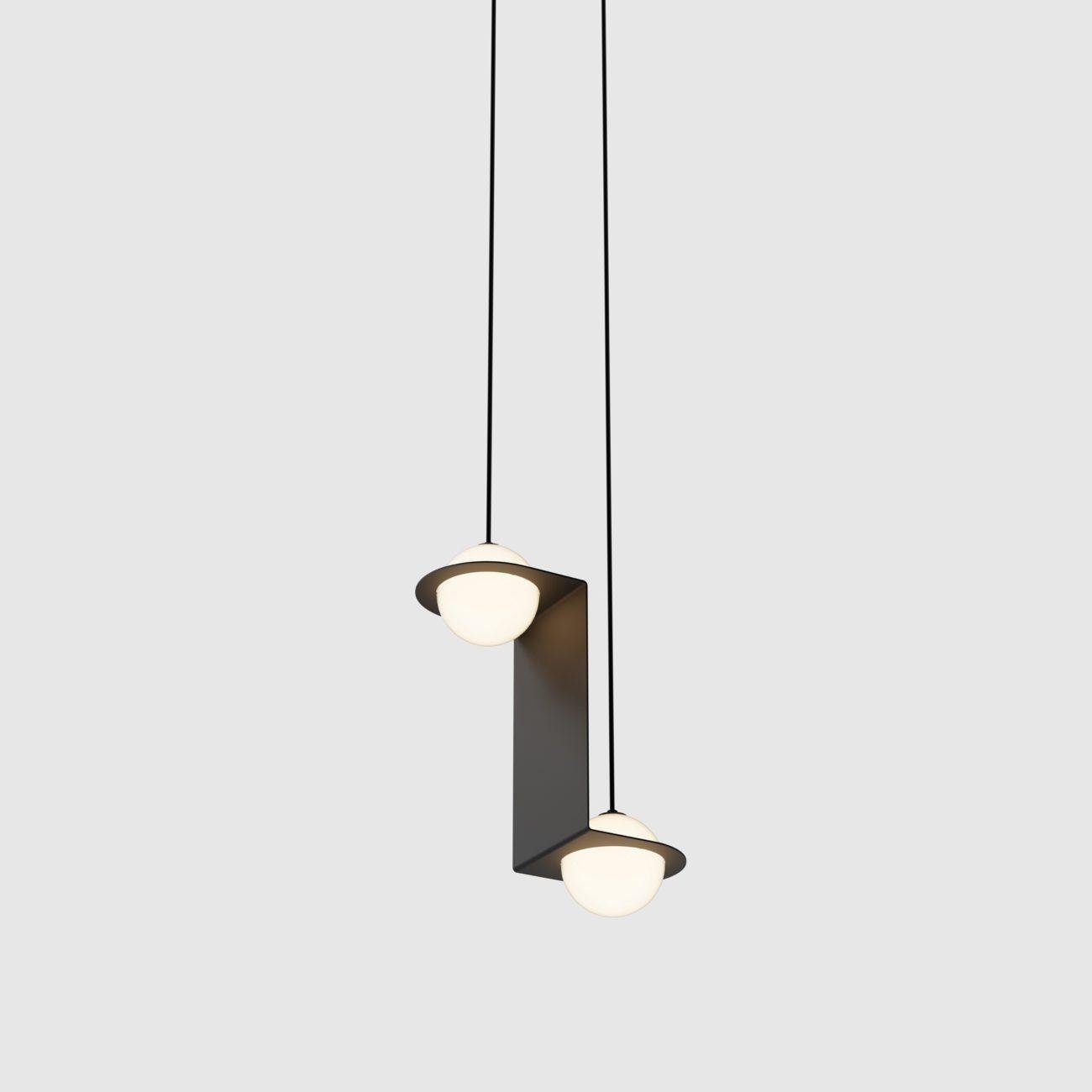 Black Glass Pendant Lamp