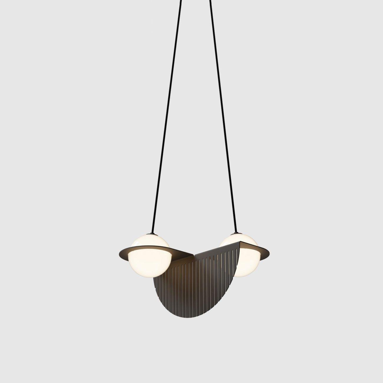 Black Glass Pendant Lamp