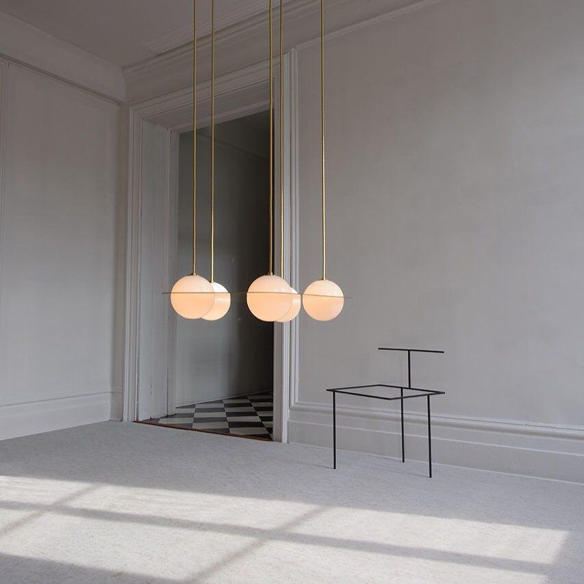 Black Glass Pendant Lamp