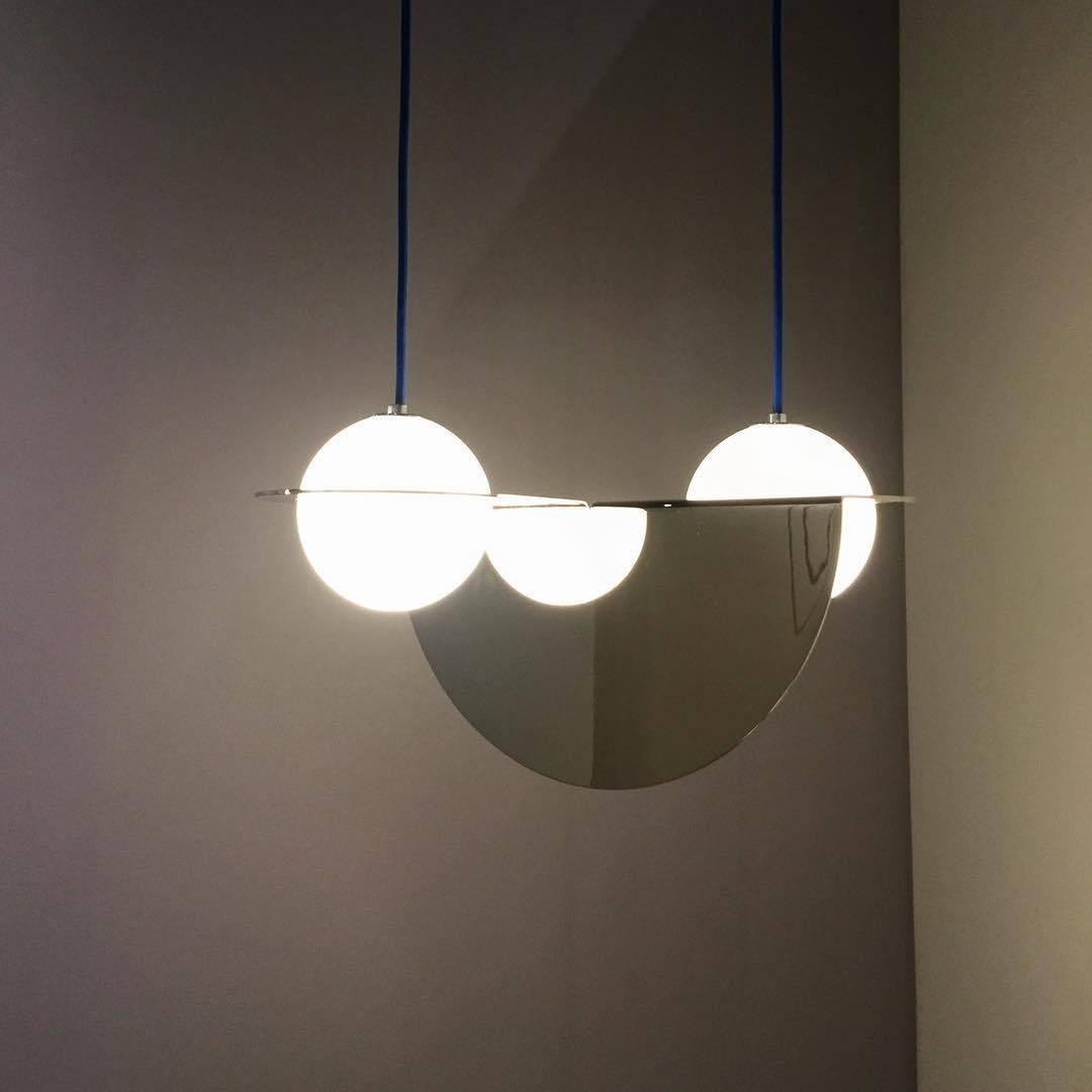 Black Glass Pendant Lamp