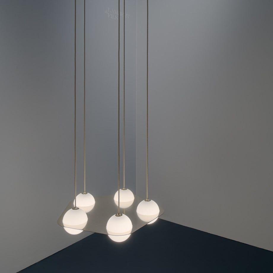 Black Glass Pendant Lamp