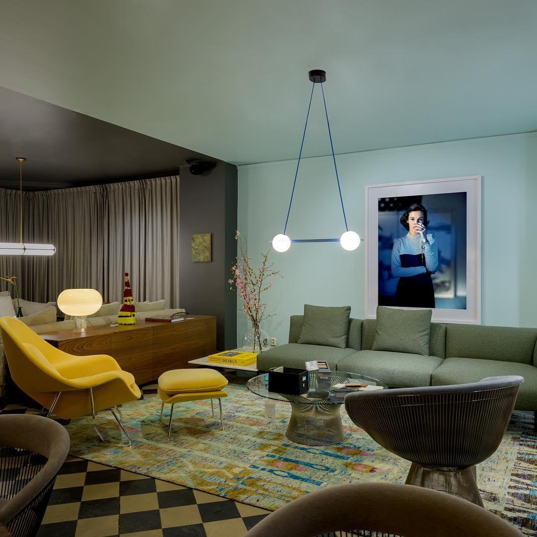 Black Glass Pendant Lamp