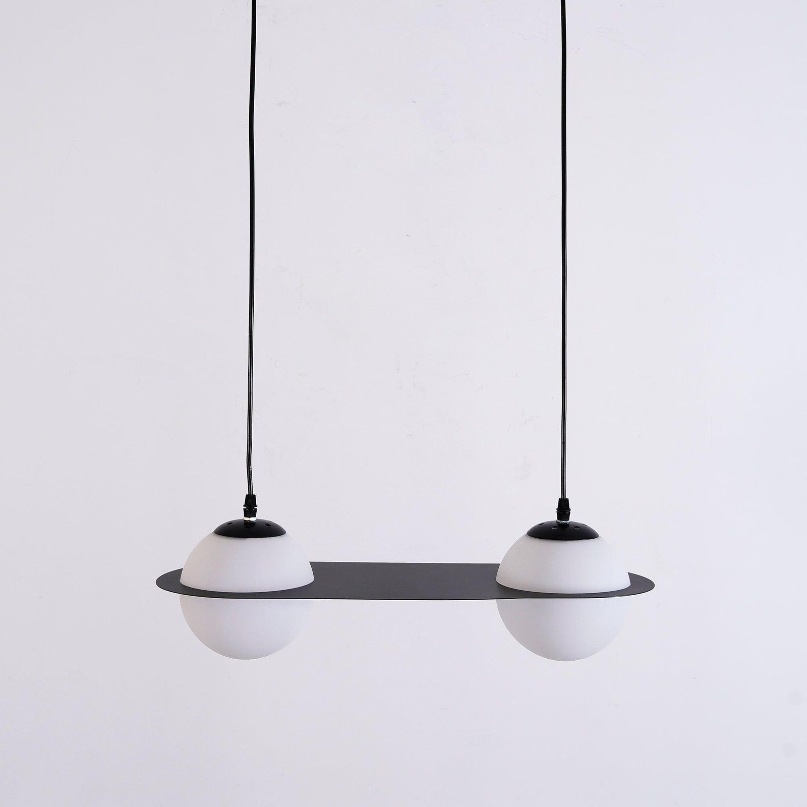 Black Glass Pendant Lamp