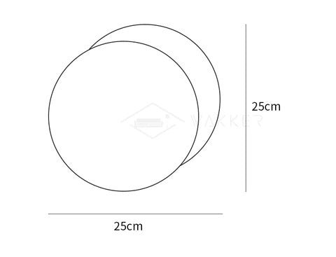 Giorgio Wall Lamp Dimensions