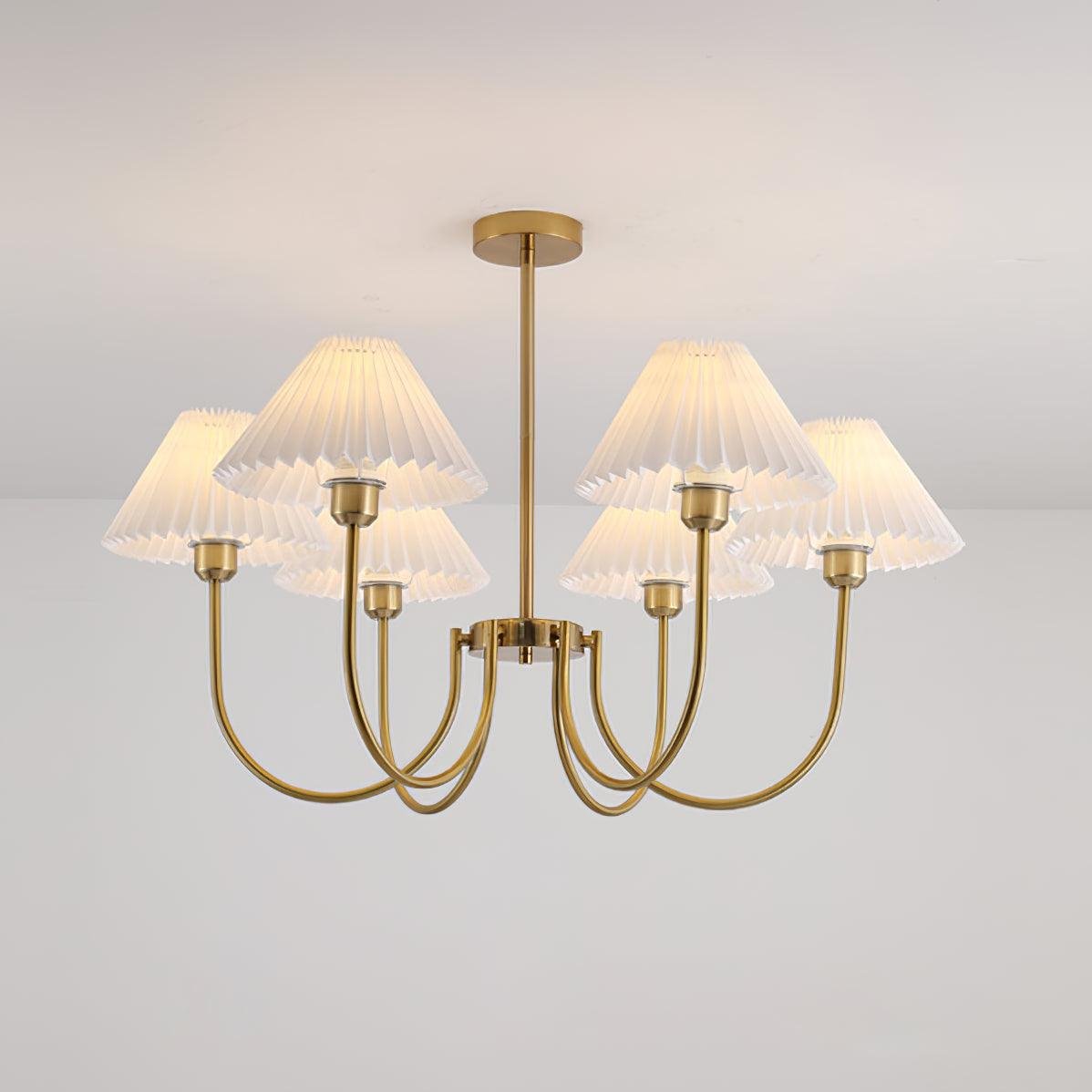 Lenore Pleated Chandelier
