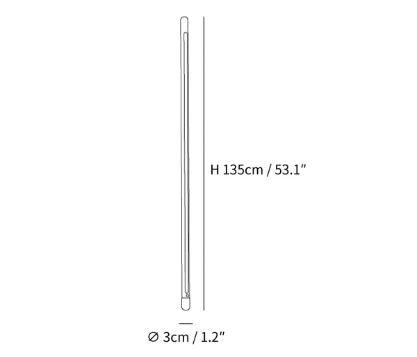 Line Assist Ambience Floor Lamp Size