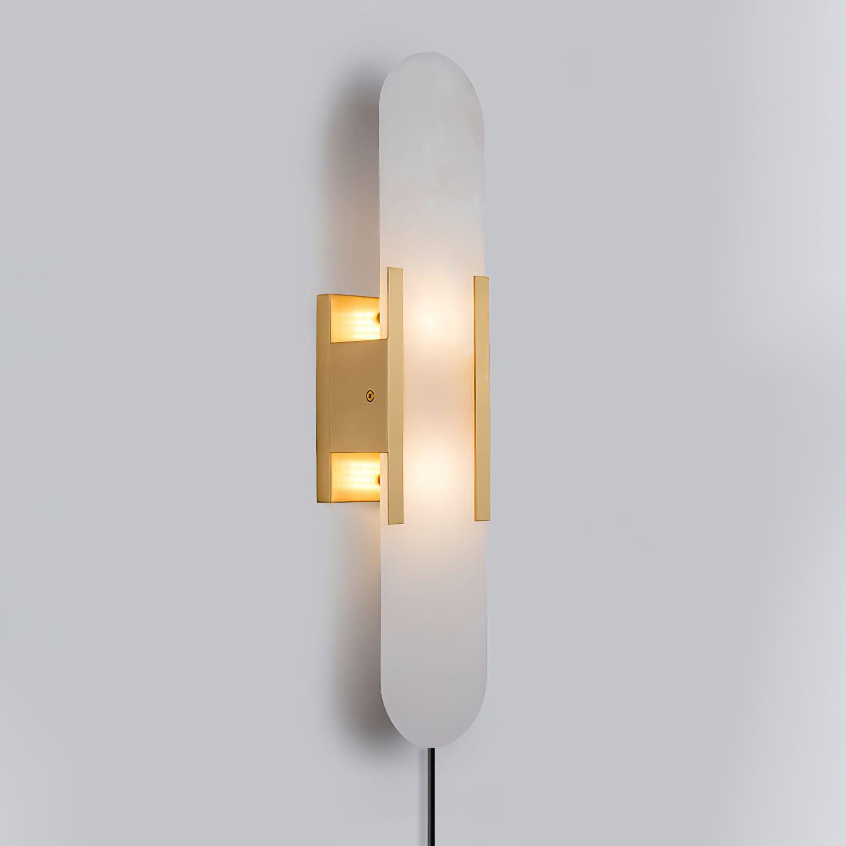 Melange Elongated Plug In Sconce