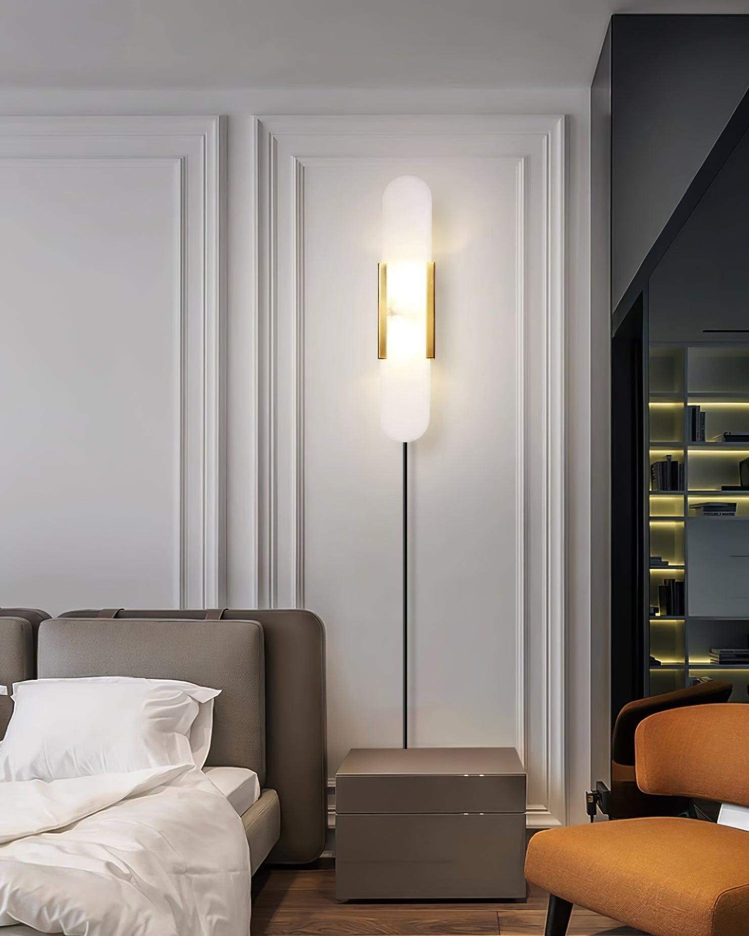 Melange Elongated Plug In Sconce