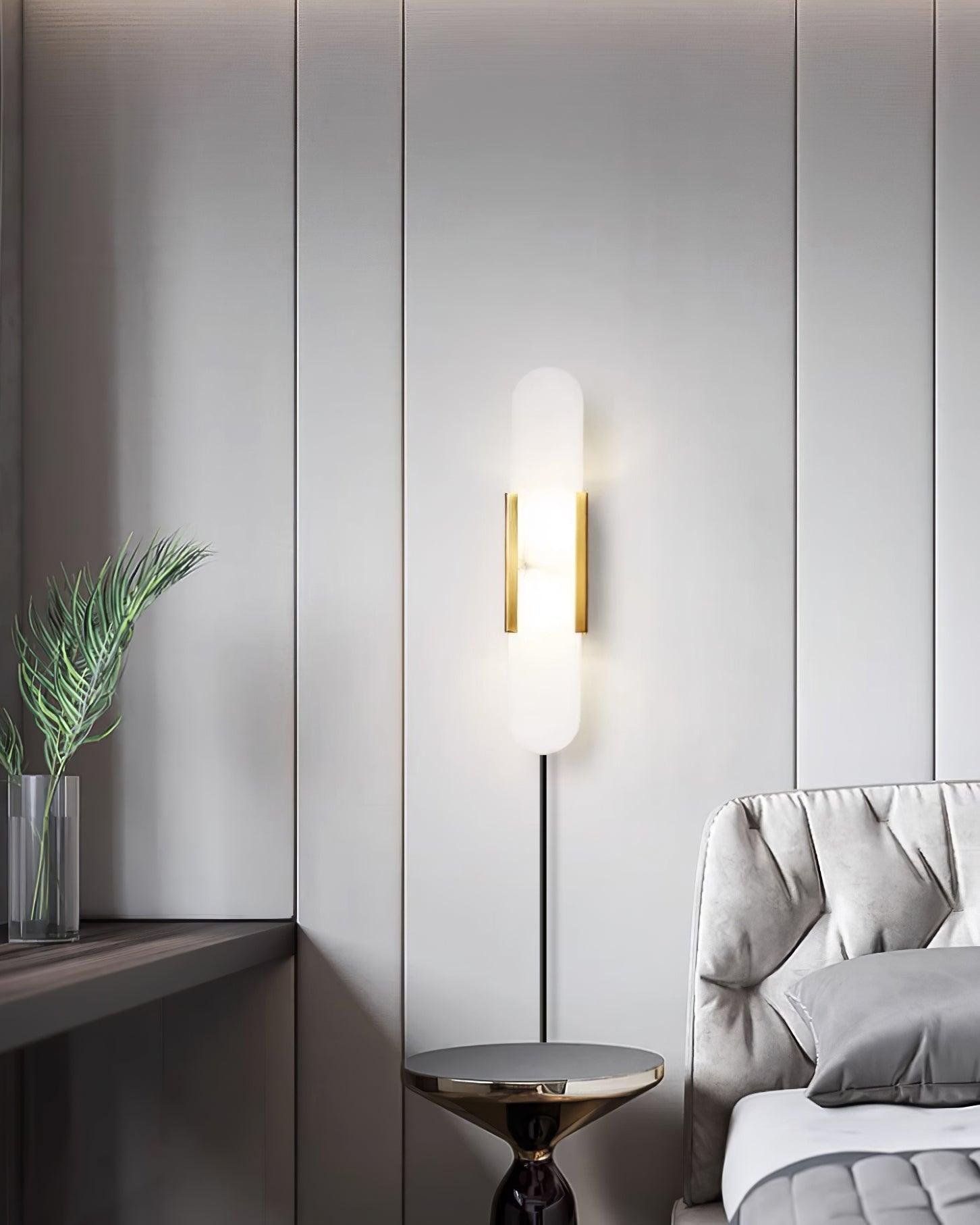 Melange Elongated Plug In Sconce