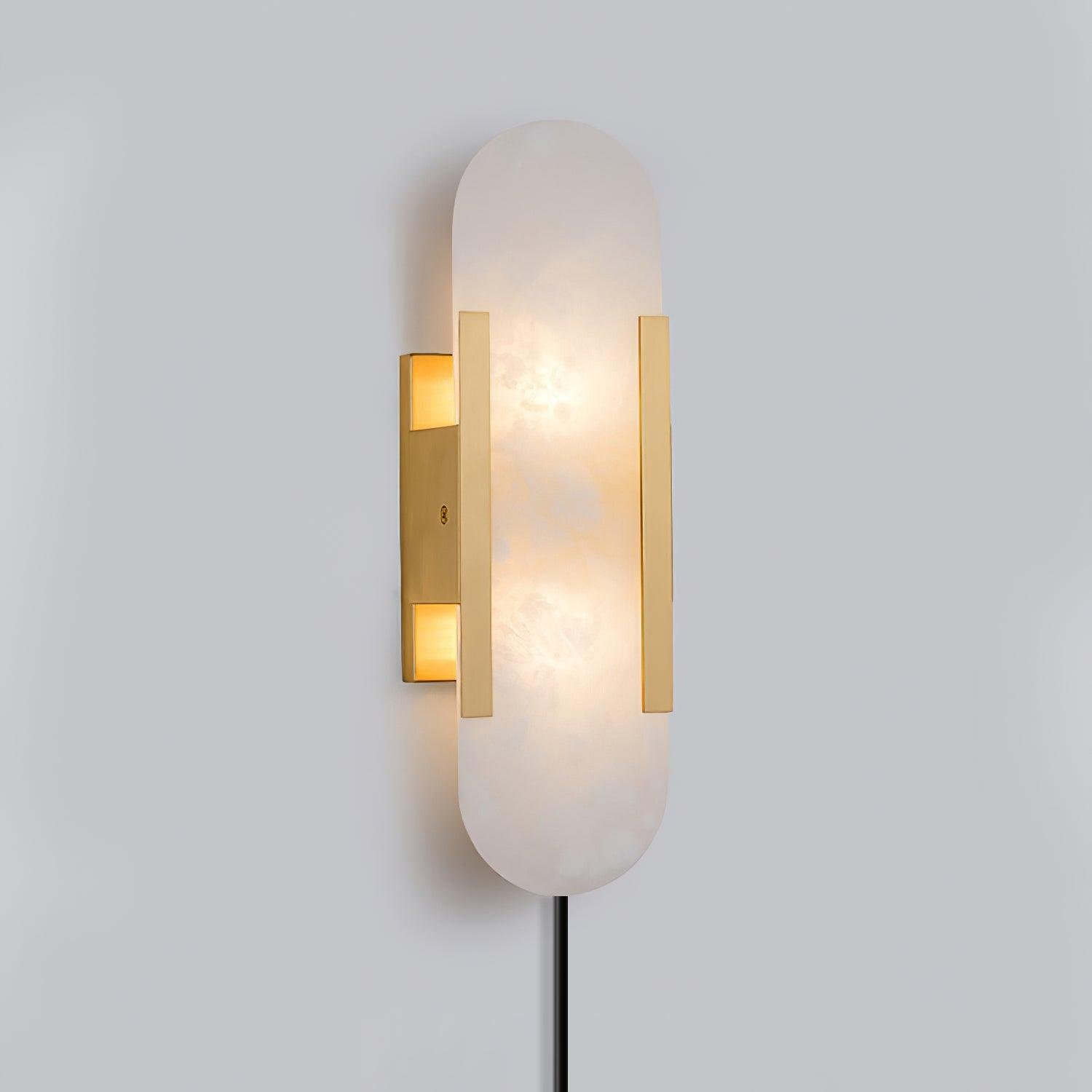 Melange Elongated Plug In Sconce
