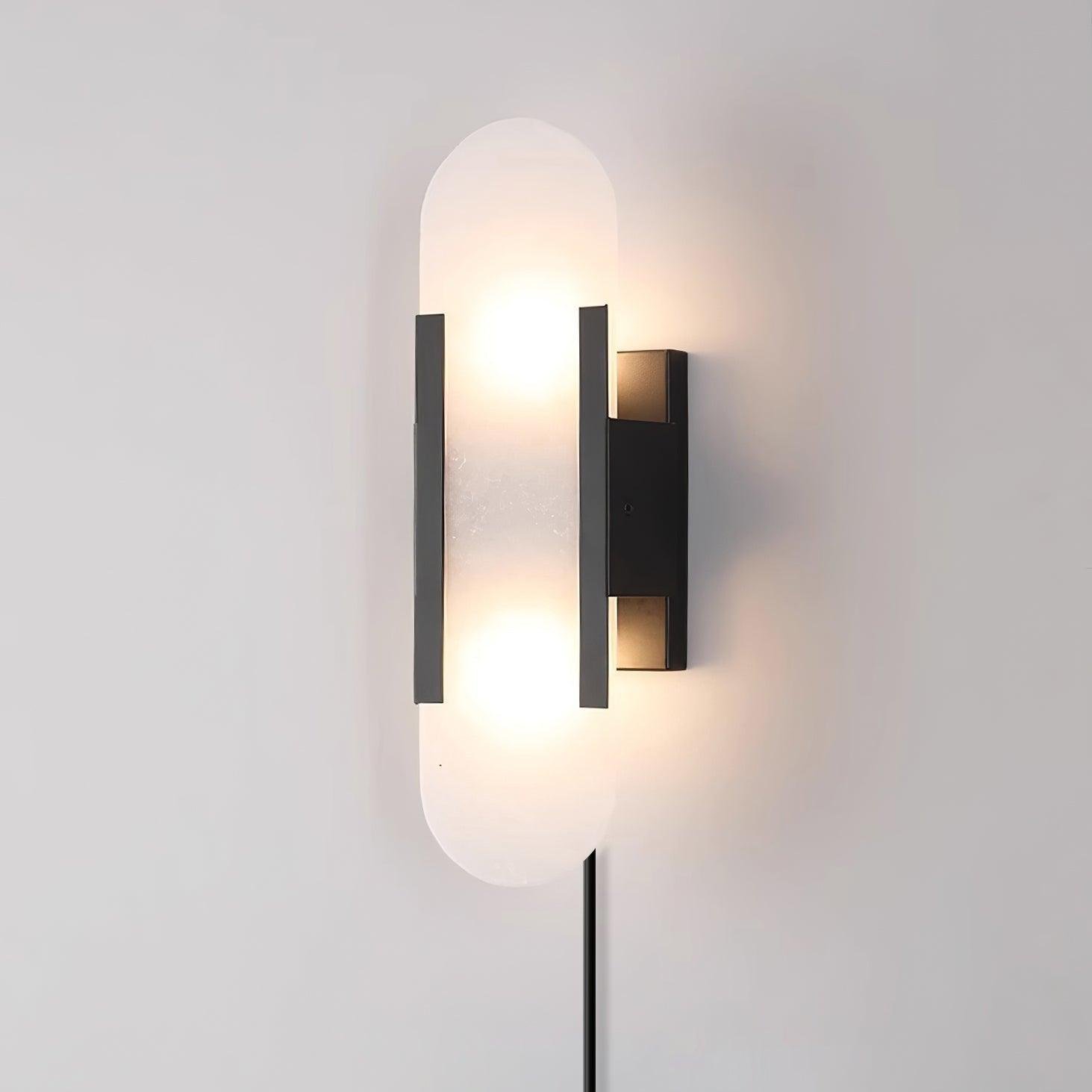 Melange Elongated Plug In Sconce