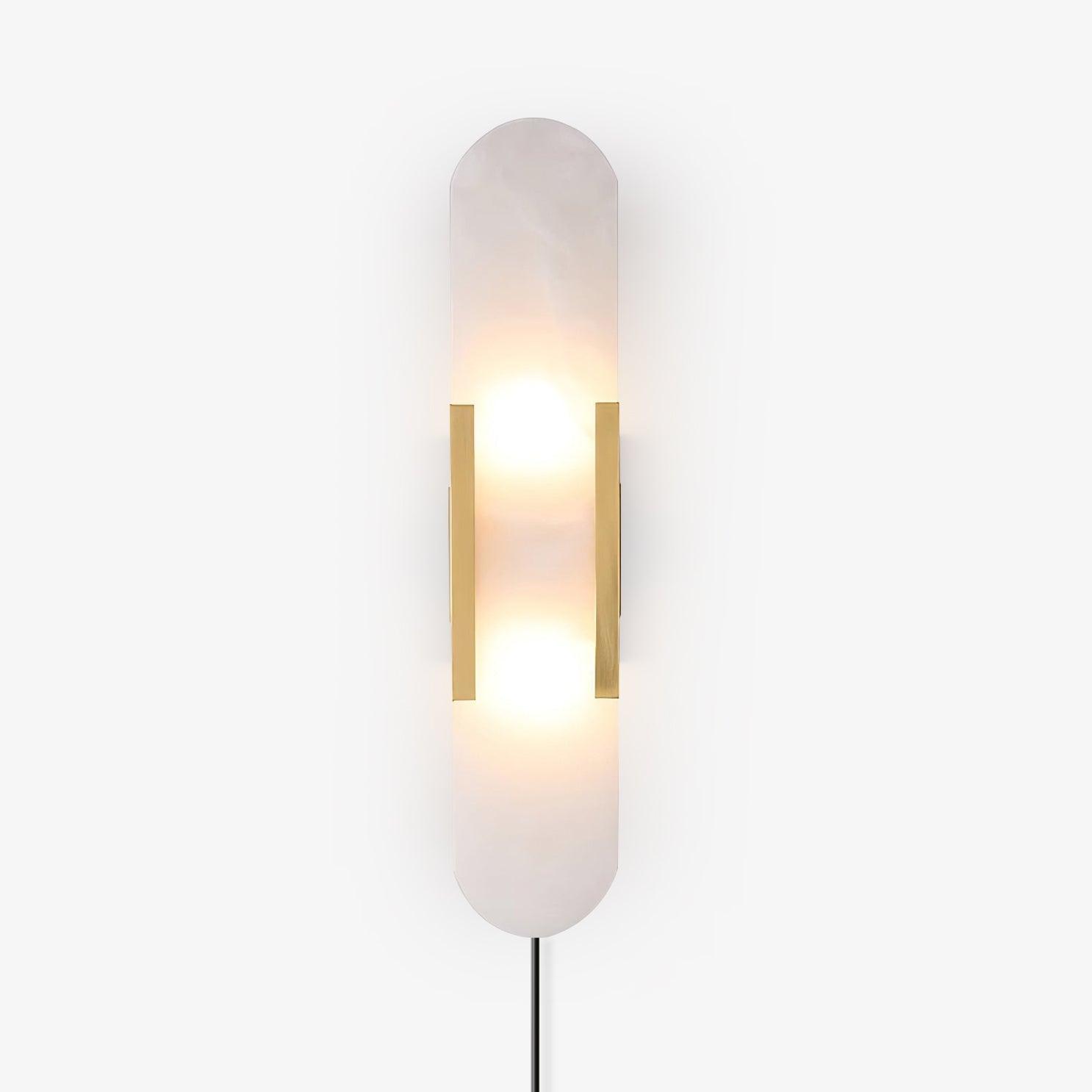 Melange Elongated Plug In Sconce
