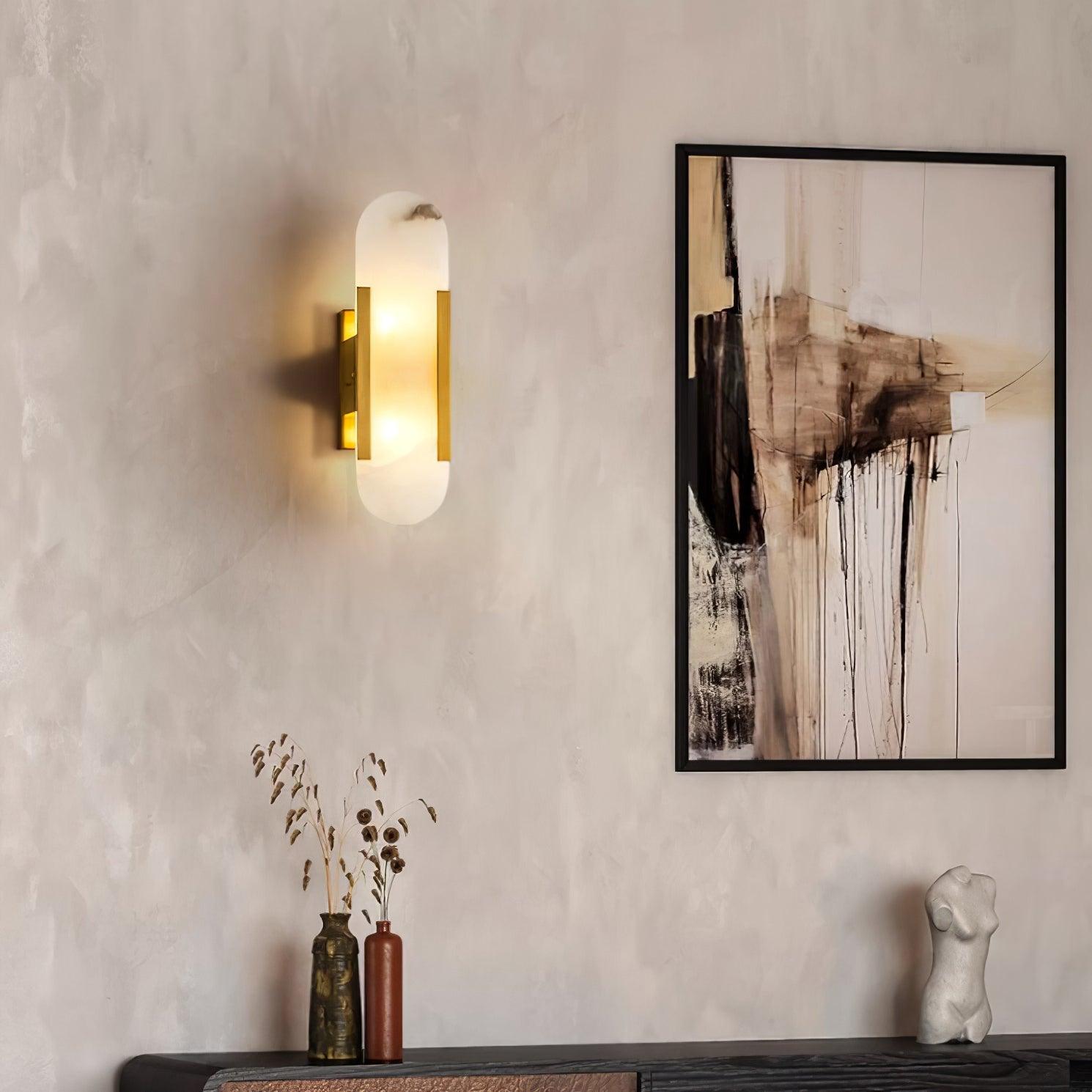 Melange Elongated Plug In Sconce
