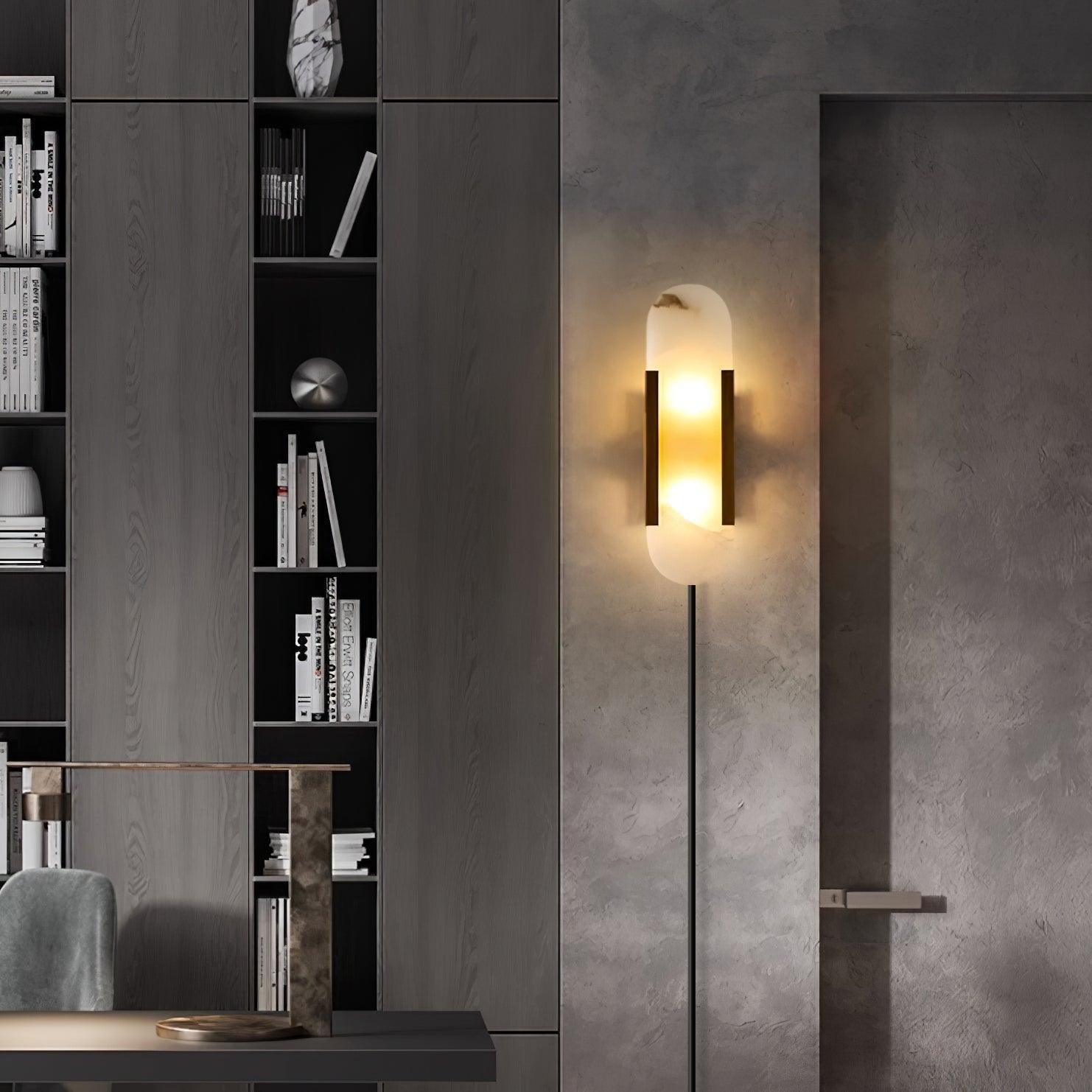 Melange Elongated Plug In Sconce