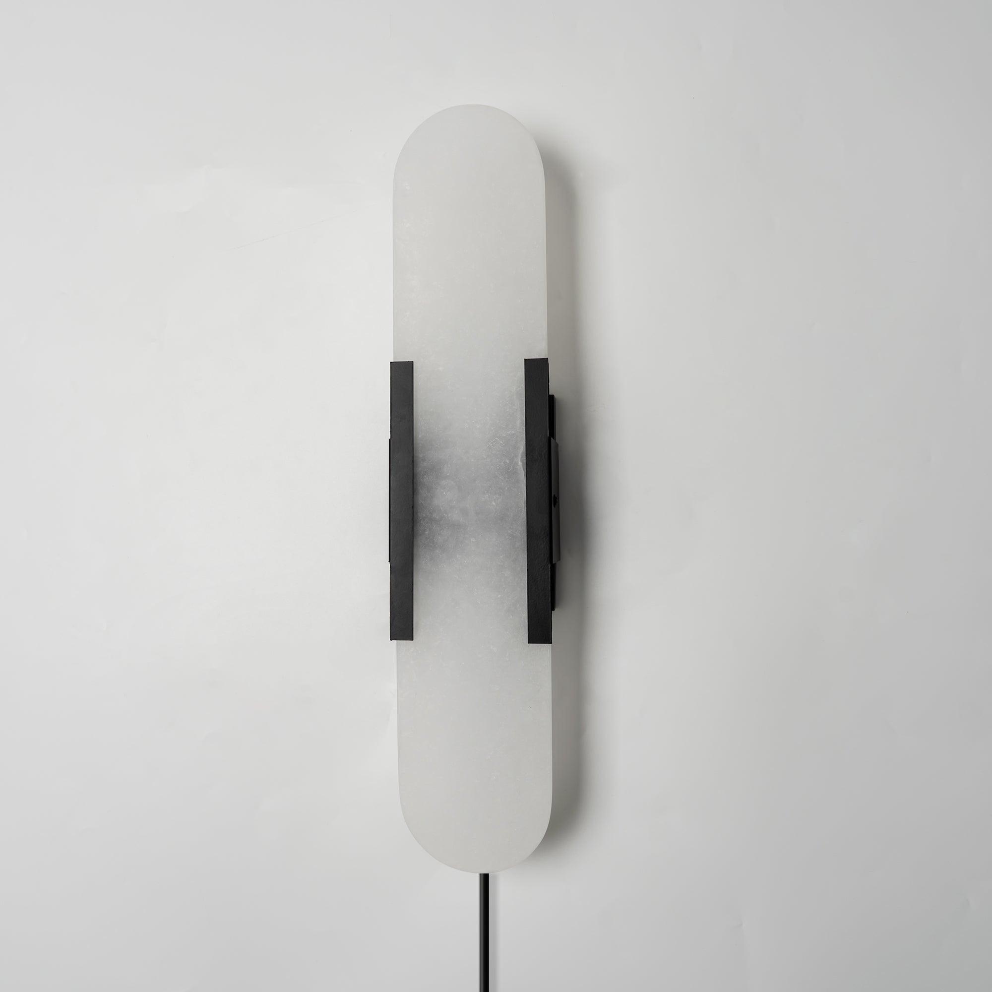 Melange Elongated Plug In Sconce