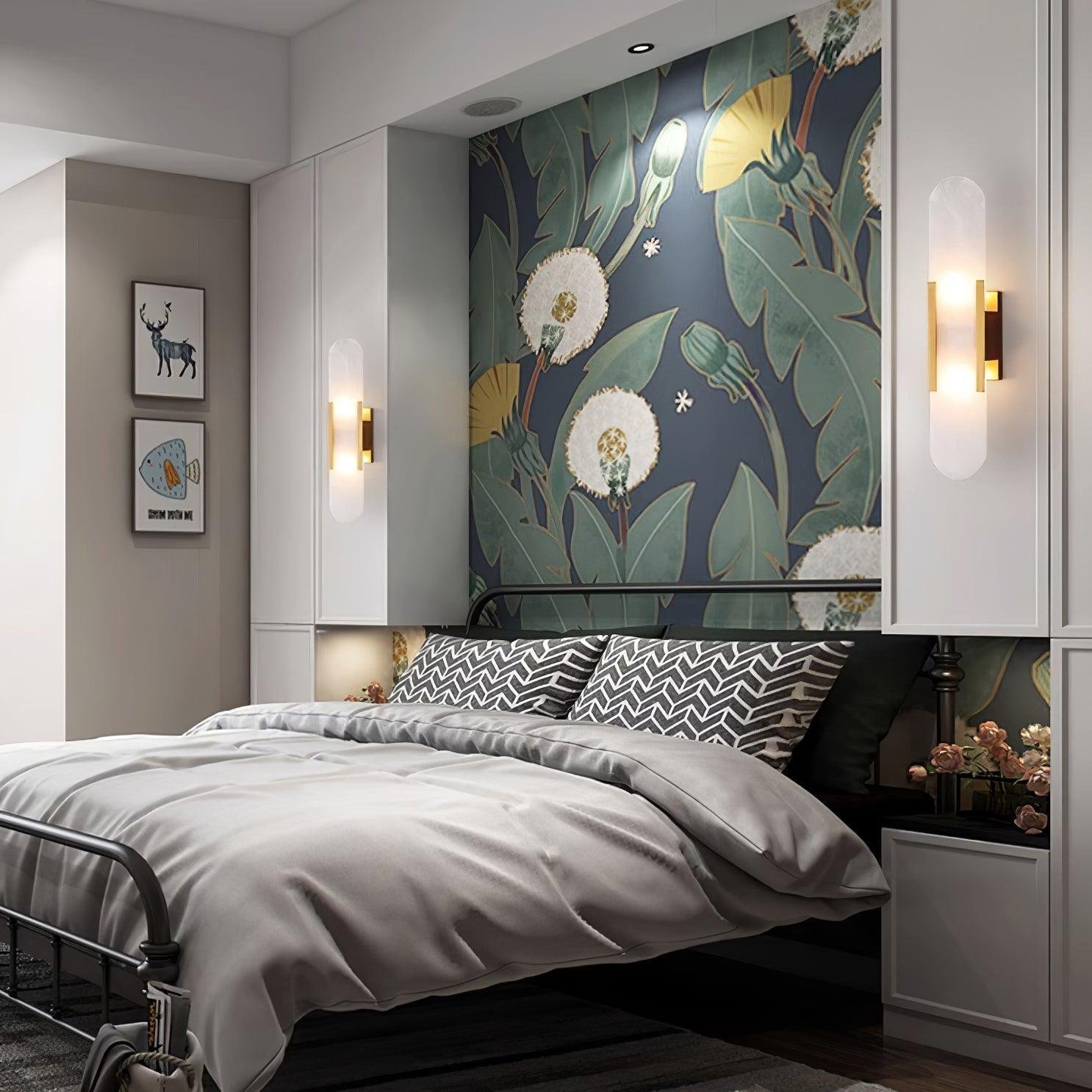 Melange Elongated Plug In Sconce