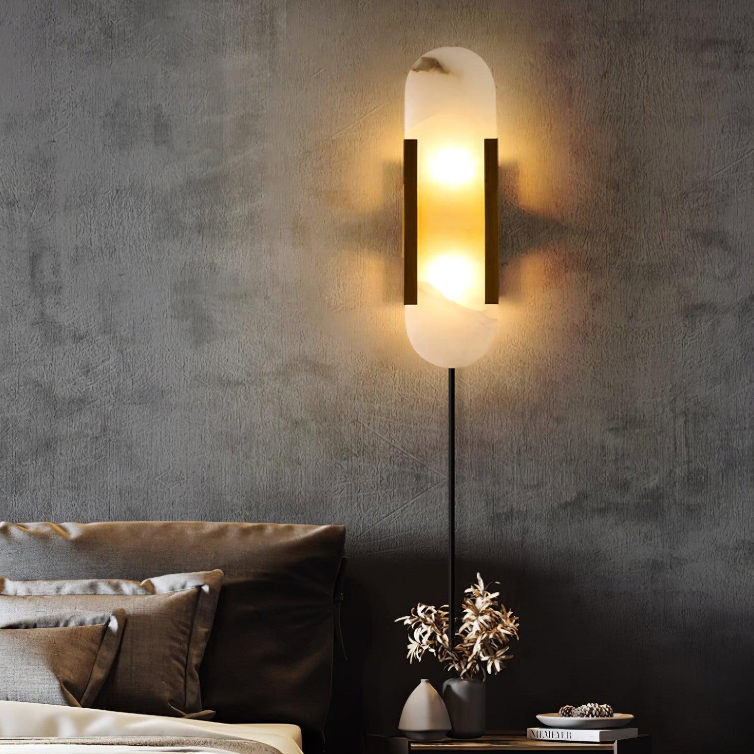 Melange Elongated Plug In Sconce