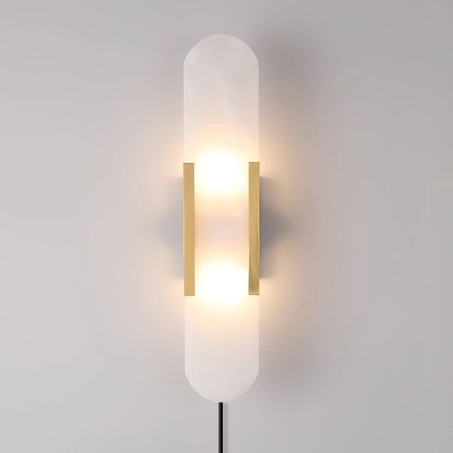 Melange Elongated Plug In Sconce