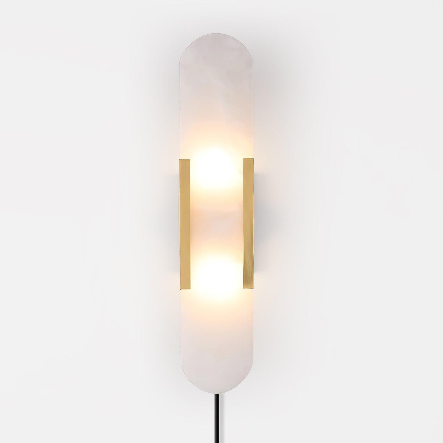 Melange Elongated Plug In Sconce