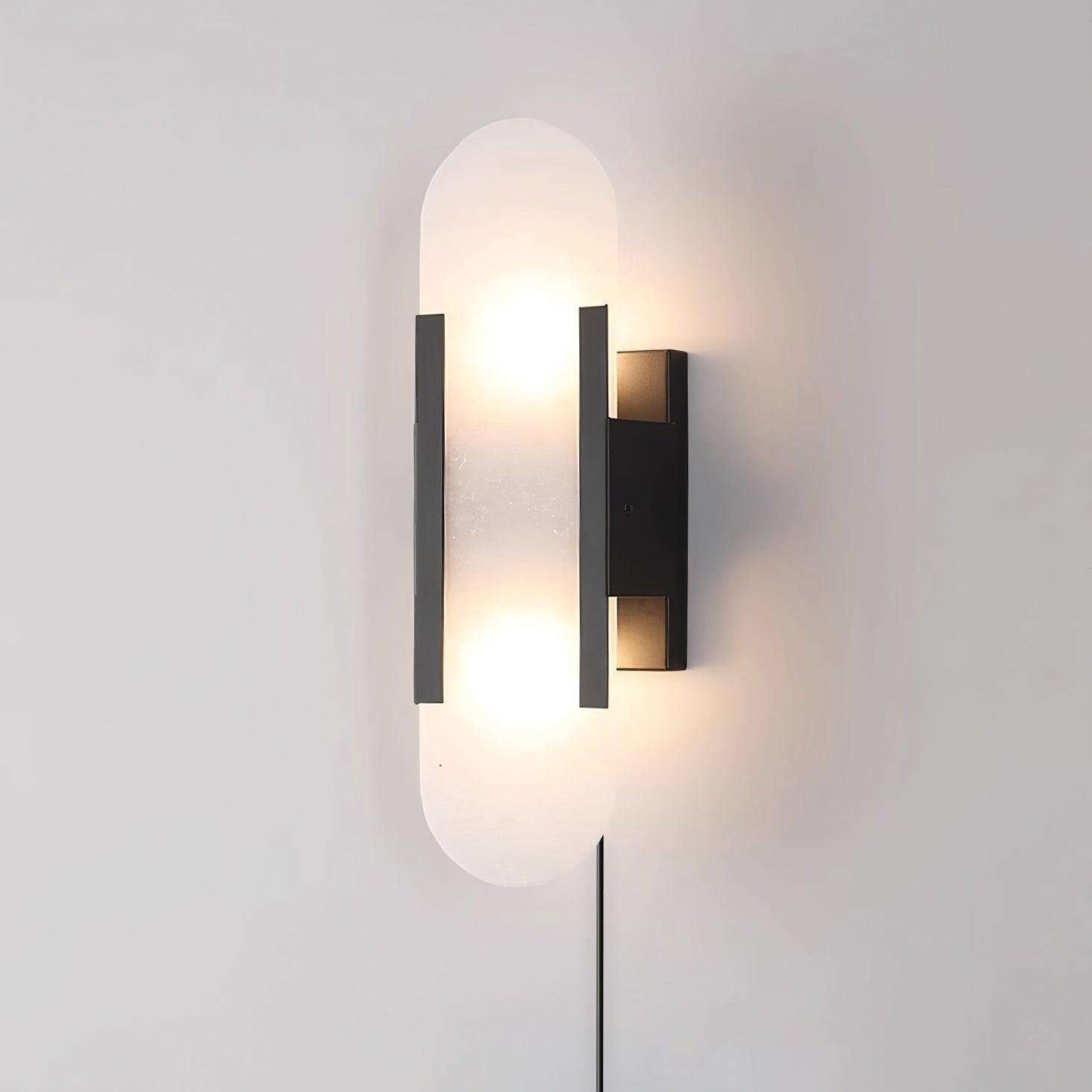 Melange Elongated Plug In Sconce