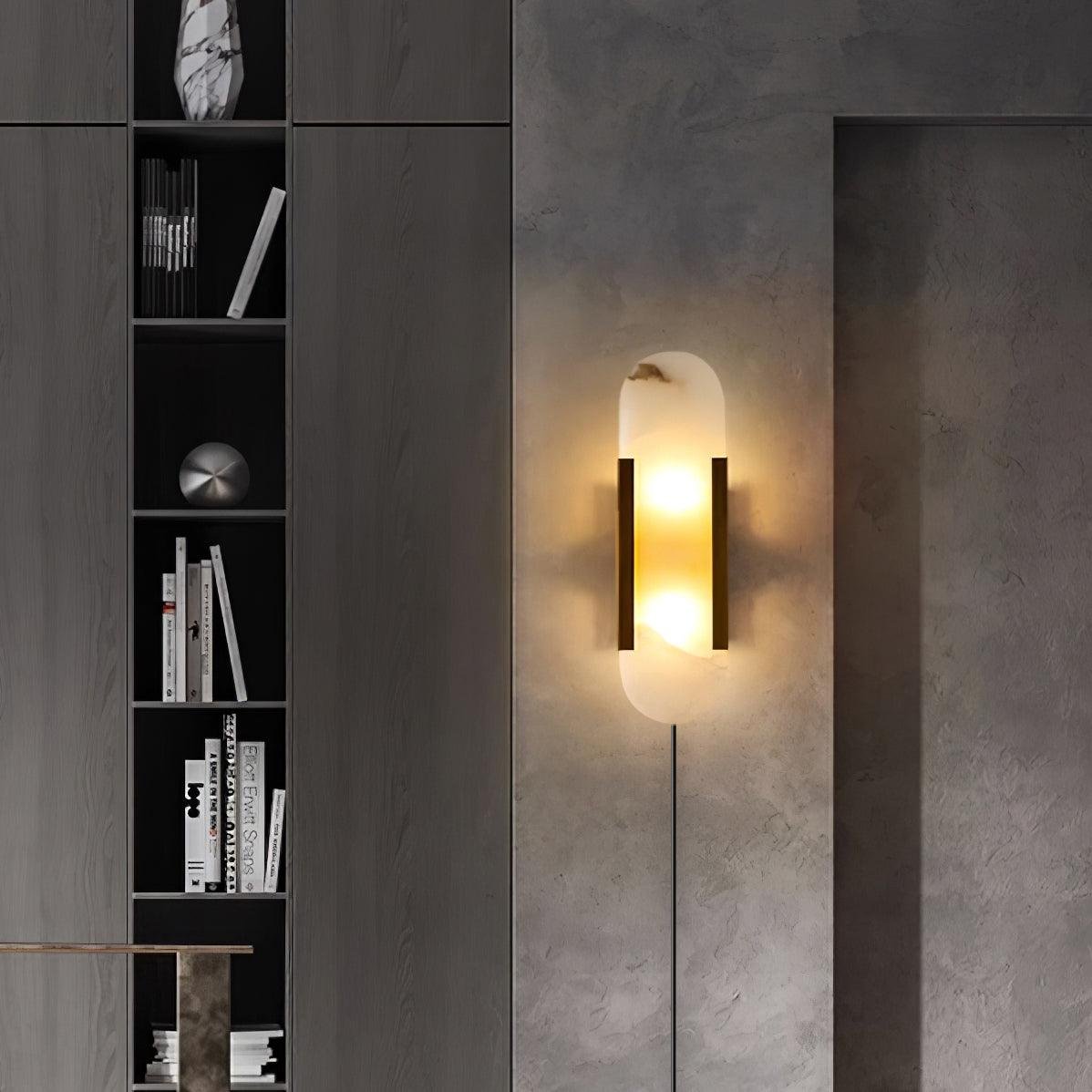 Melange Elongated Plug In Sconce