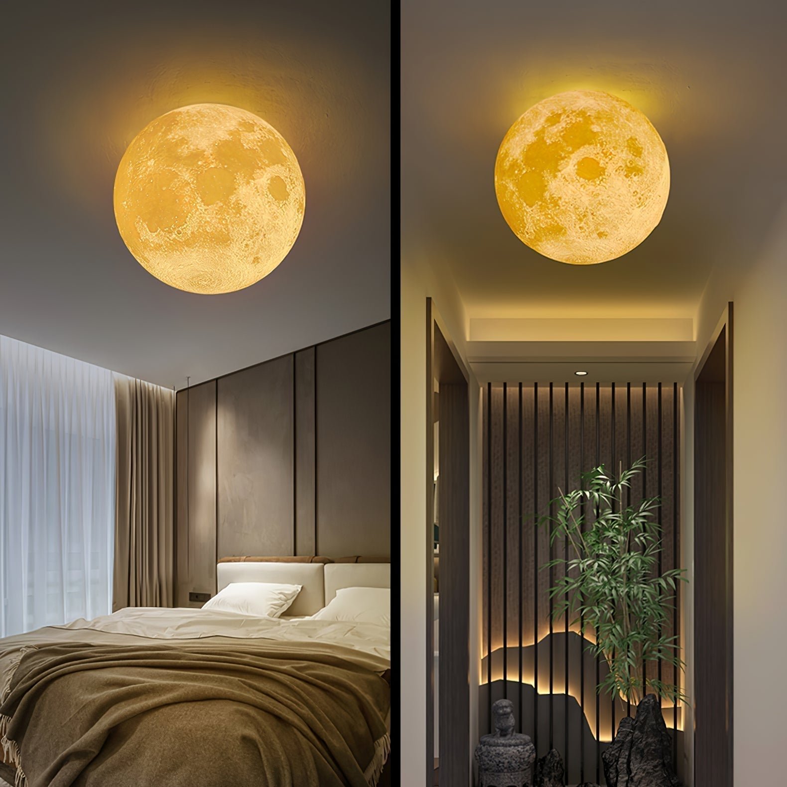Hemisphere Moon Wall Lamp
