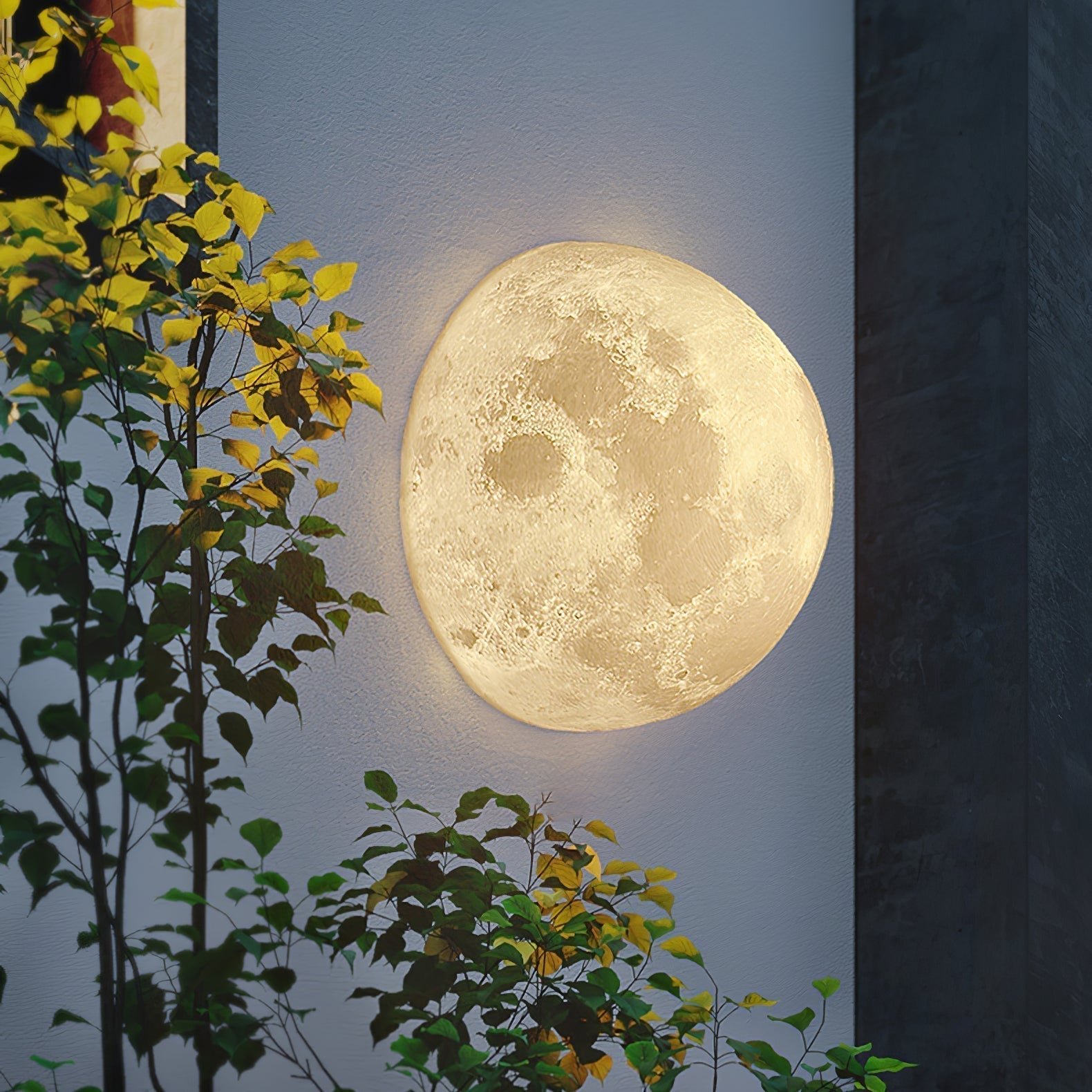 Hemisphere Moon Wall Lamp