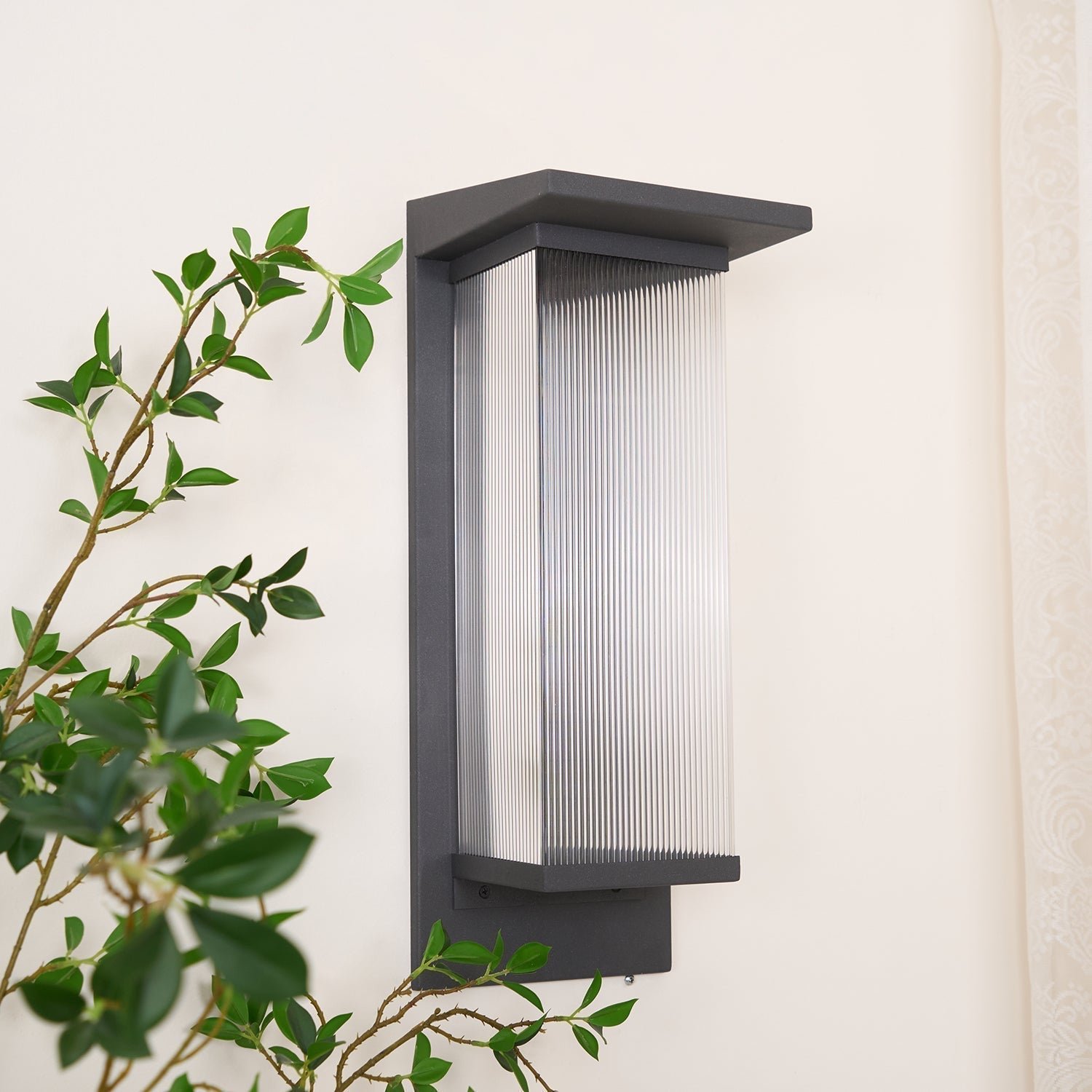 Oleron Box Outdoor Wall Lamp