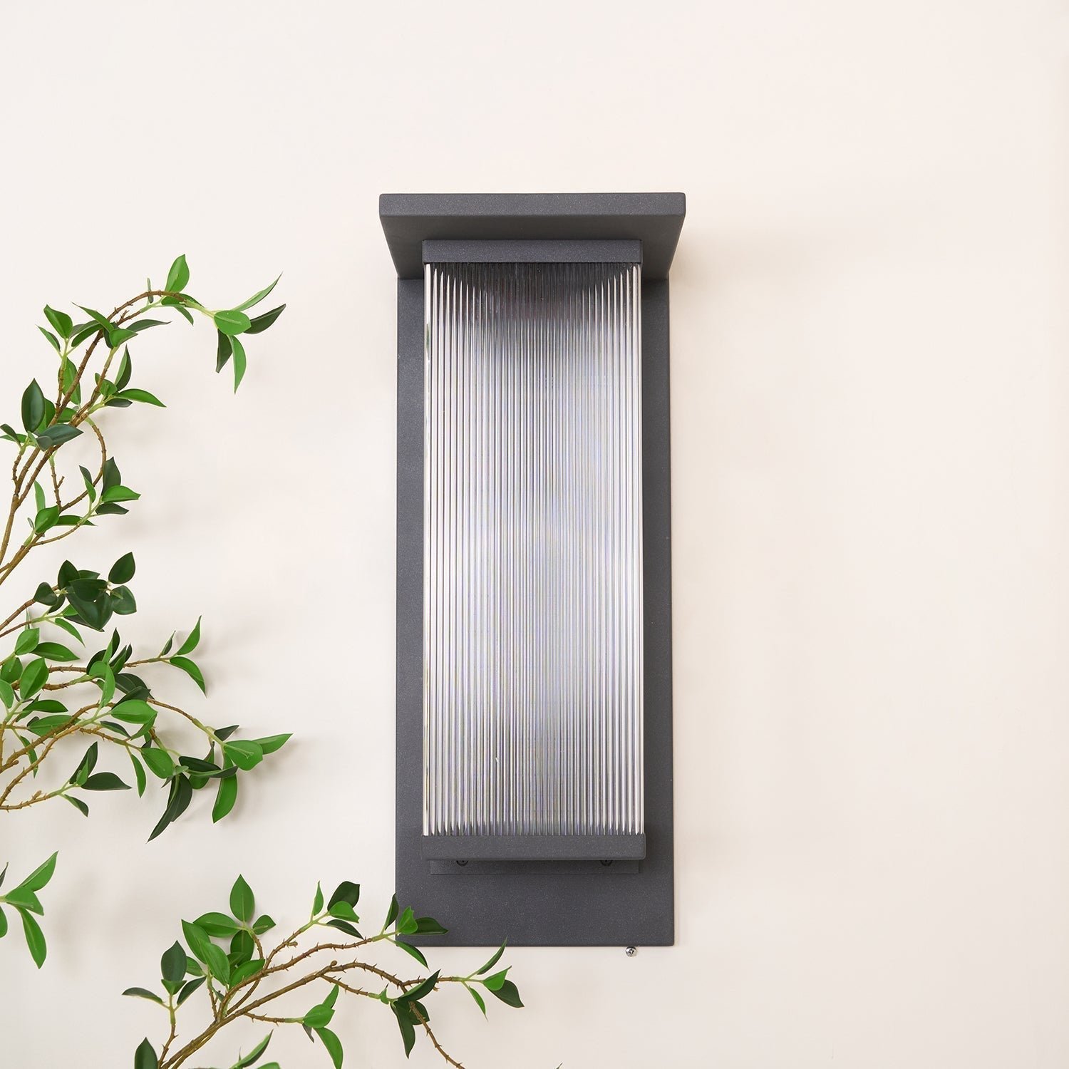 Oleron Box Outdoor Wall Lamp
