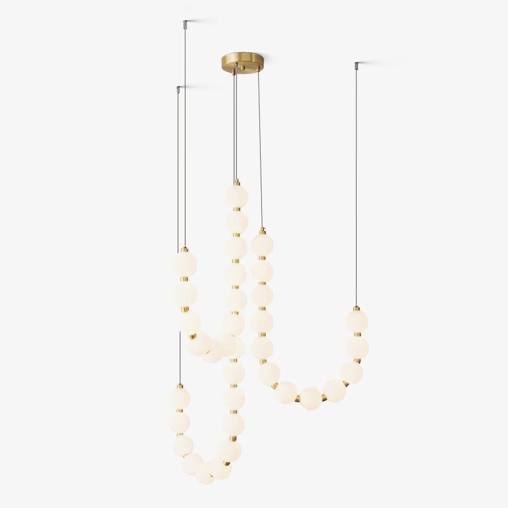 Pearl Necklace Chandelier