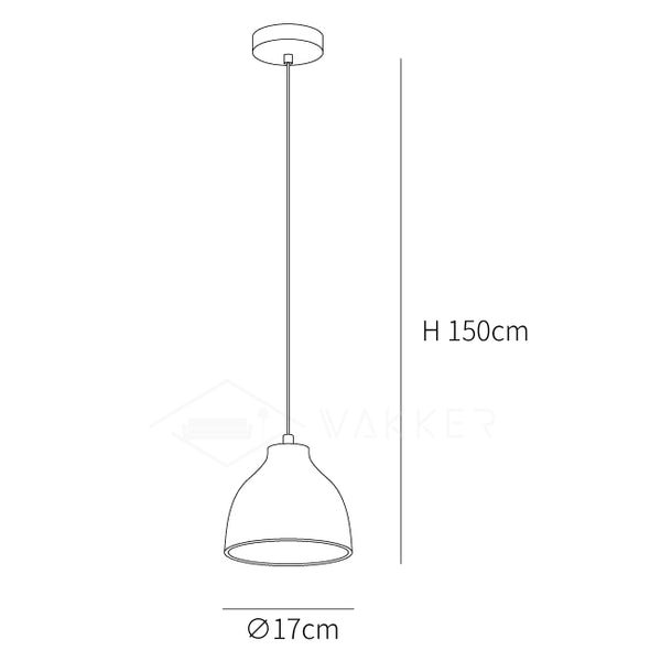 MINIHOUZZ Resin Bowl Pendant Lamp