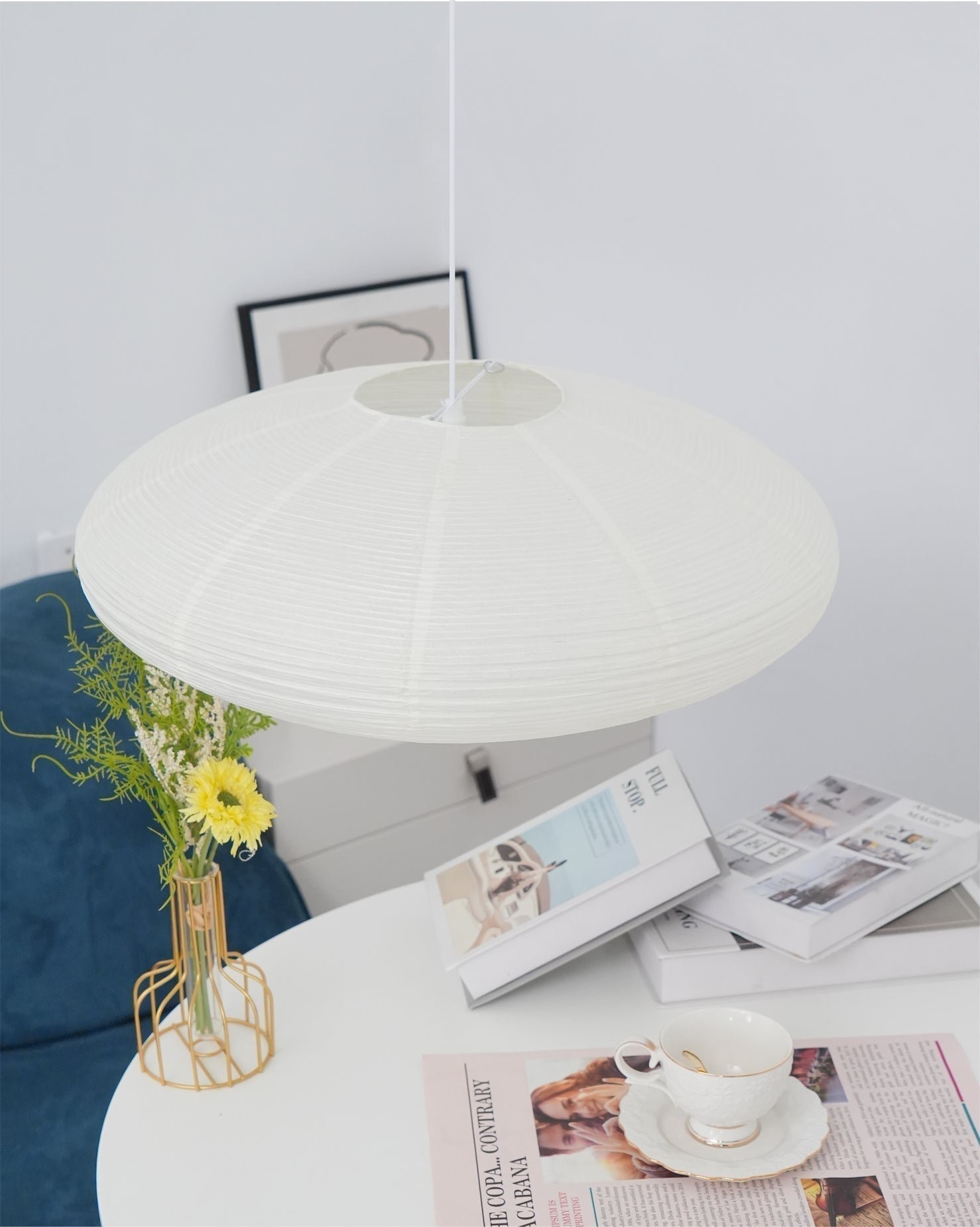 Rice Paper 15A Pendant Light