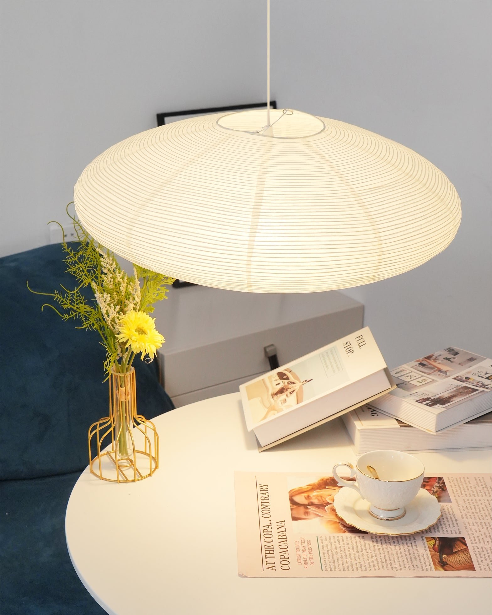 Rice Paper 15A Pendant Light