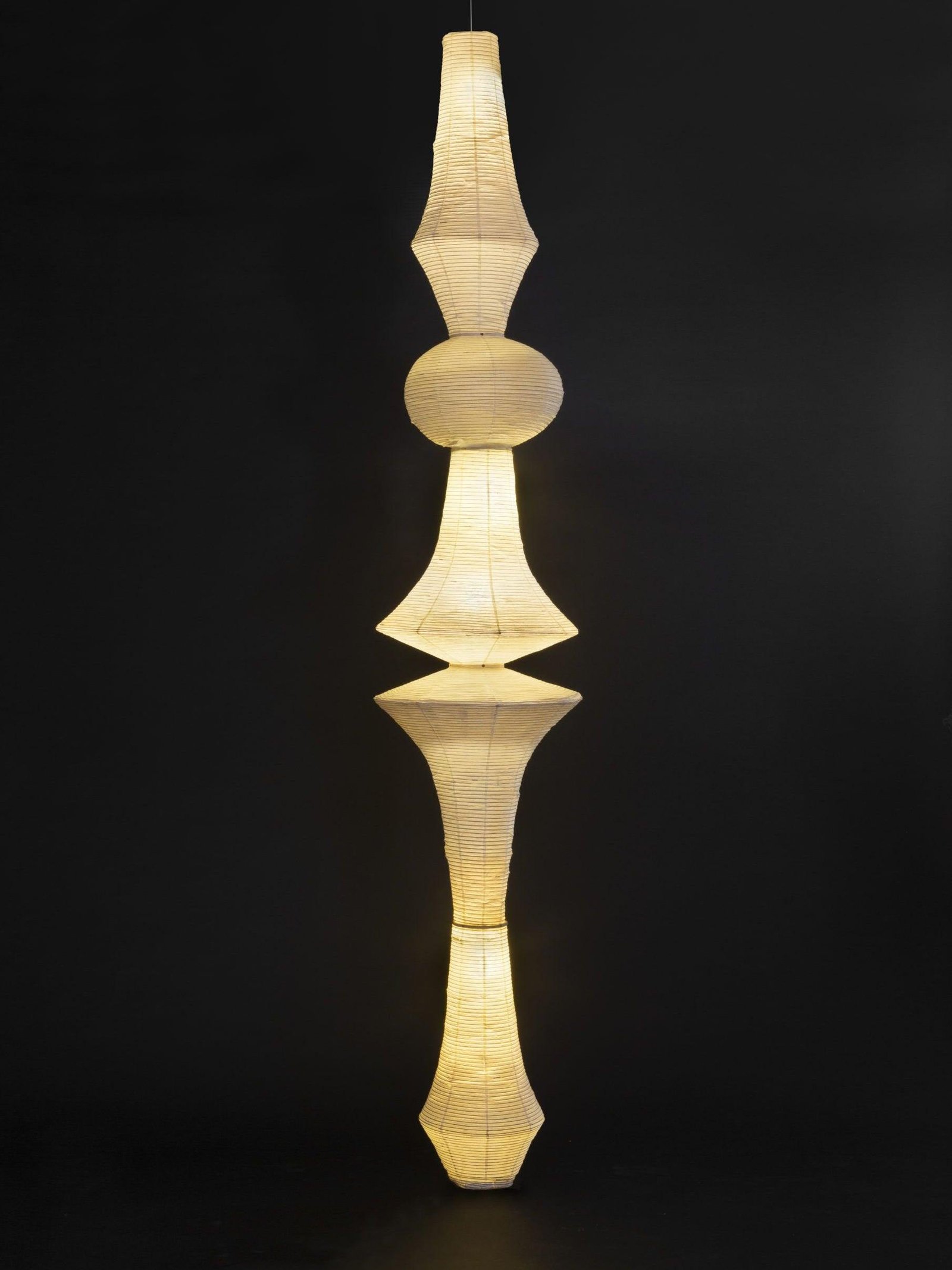 Rice Paper E Pendant Light