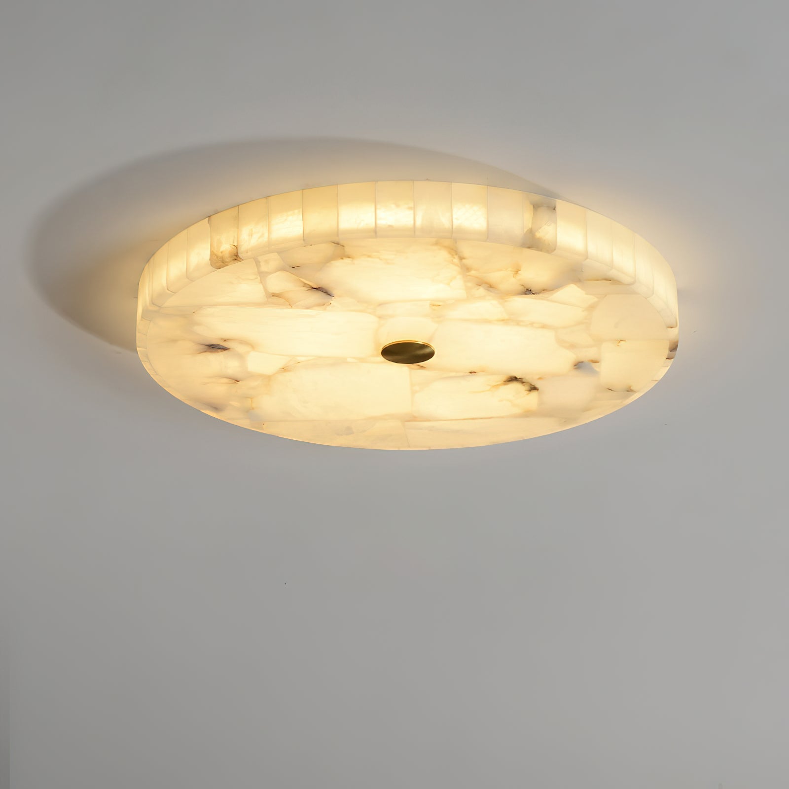 round-mosaic-alabaster-ceiling-lamp