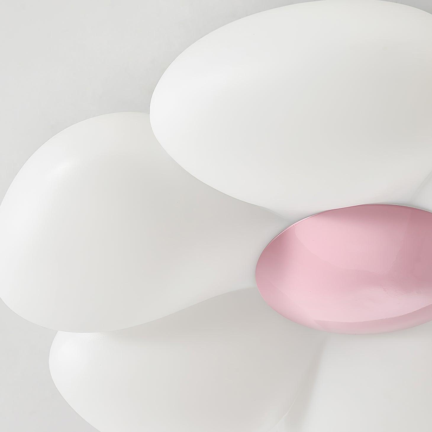 Six Leaf Flower Kids Room Ceiling Lamp