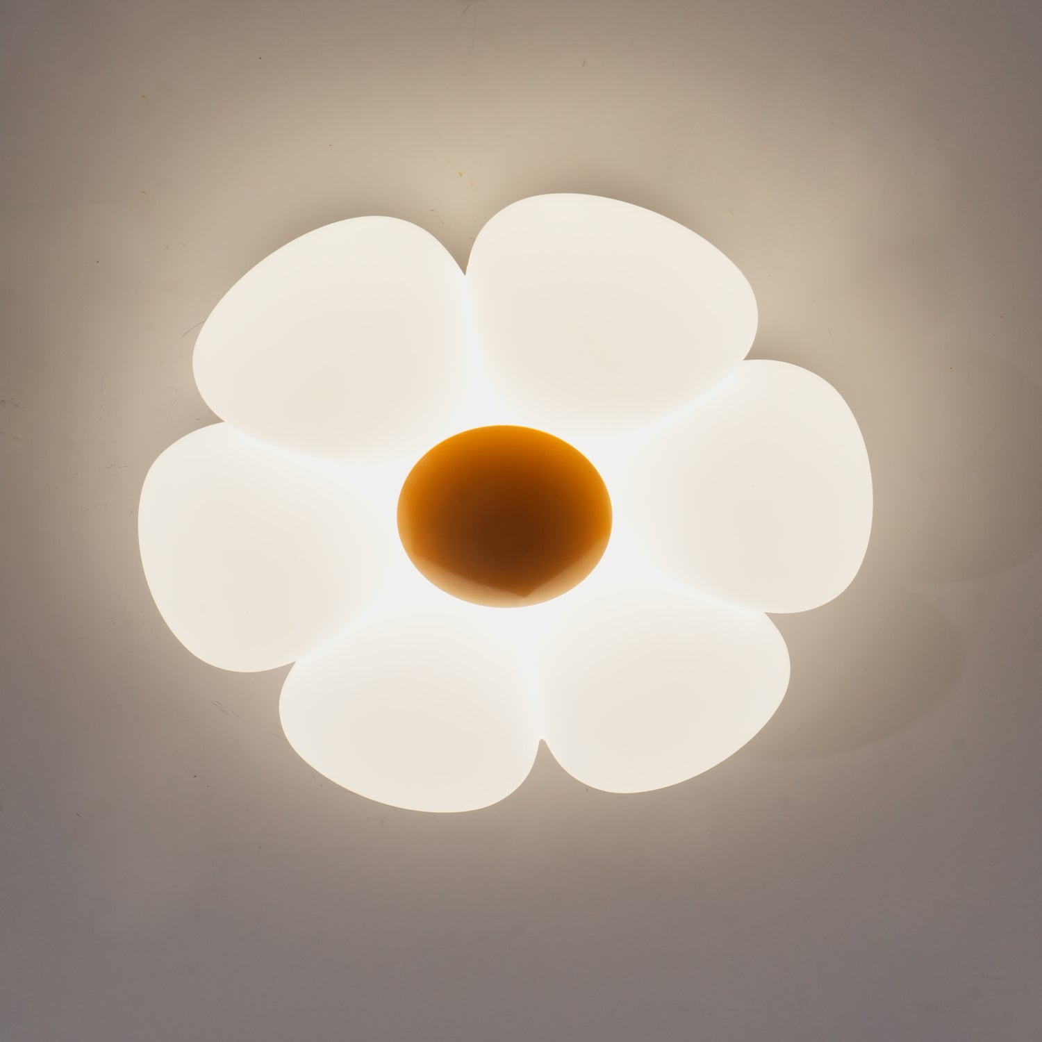 Six Leaf Flower Kids Room Ceiling Lamp