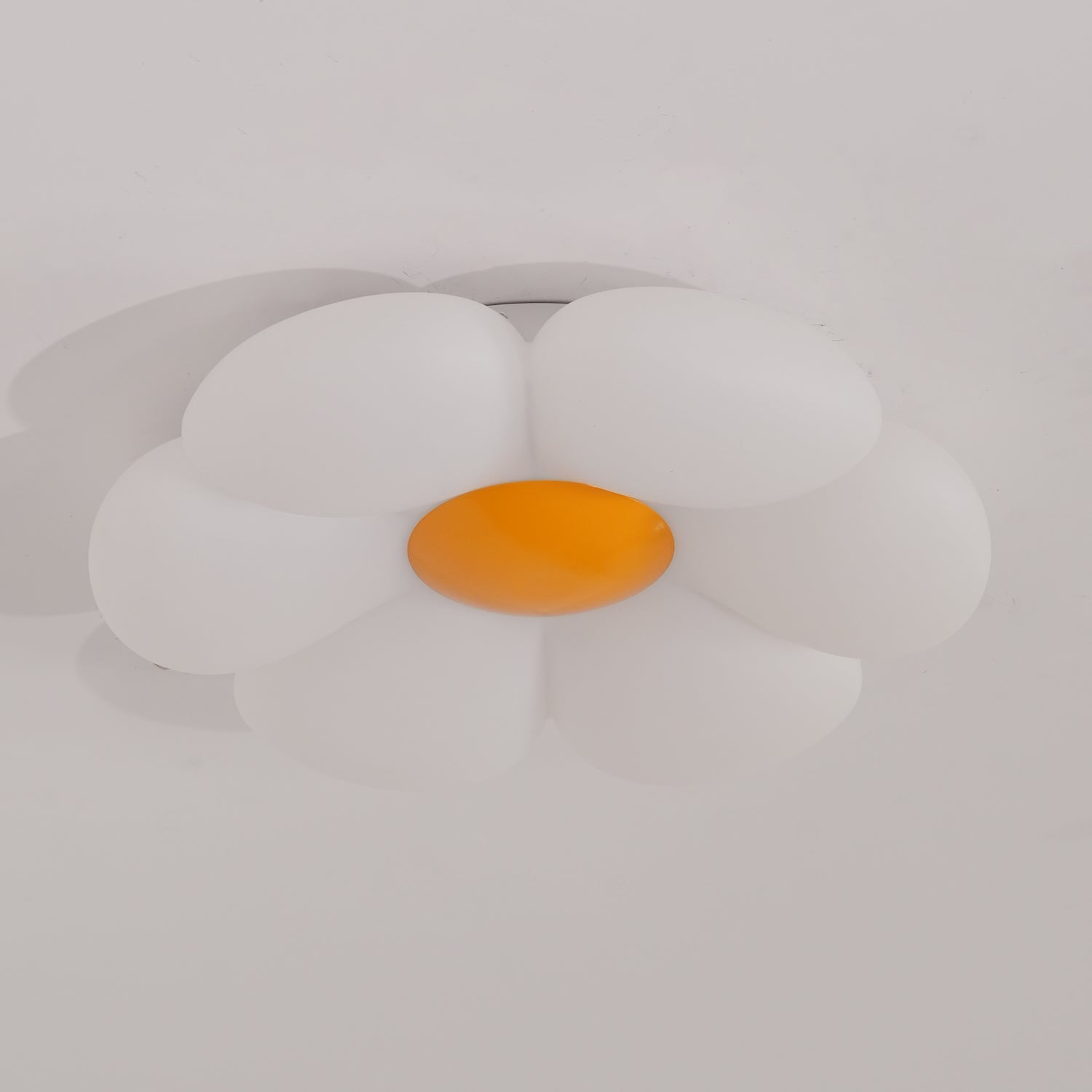 Six Leaf Flower Kids Room Ceiling Lamp