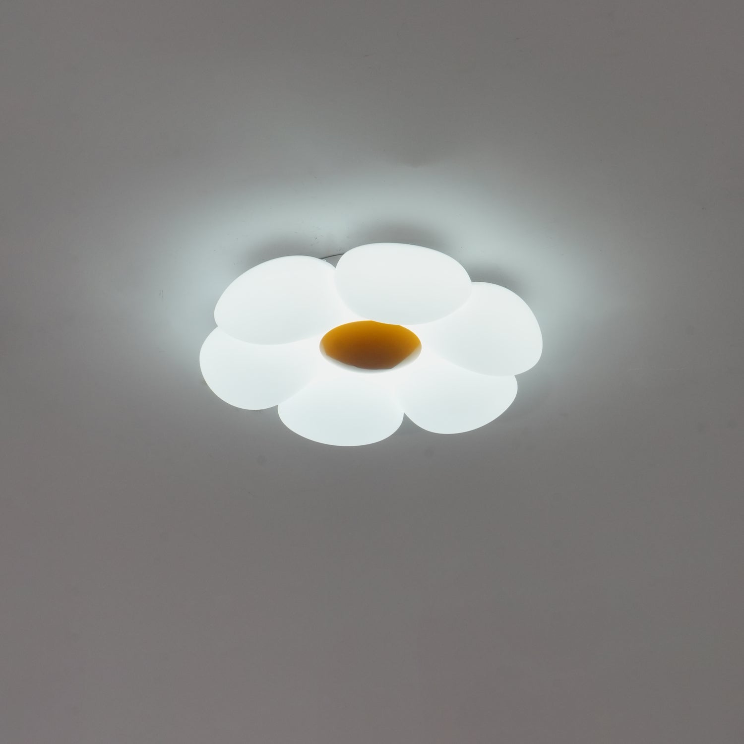 Six Leaf Flower Kids Room Ceiling Lamp