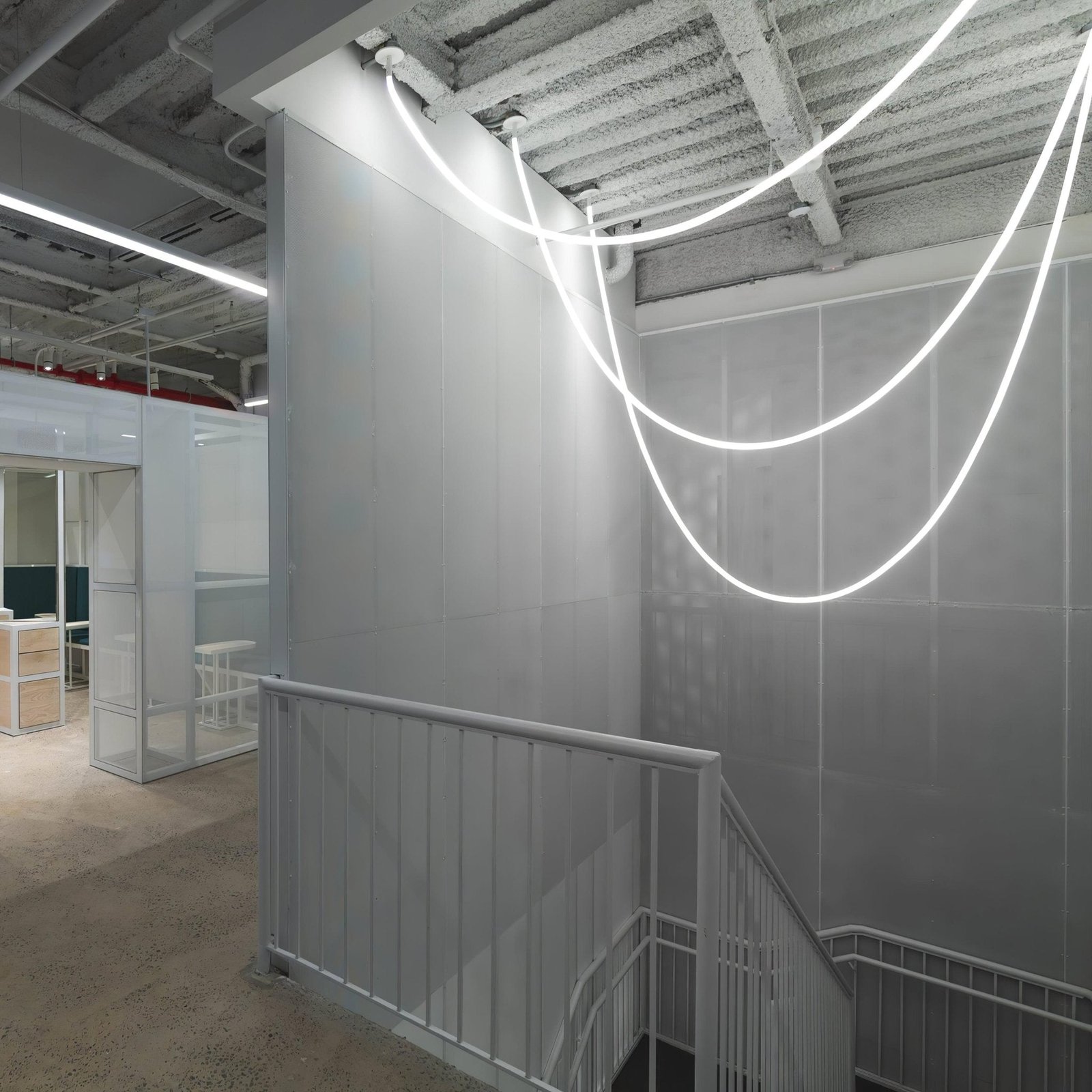 Flexible Curve Line Pendant Lamp