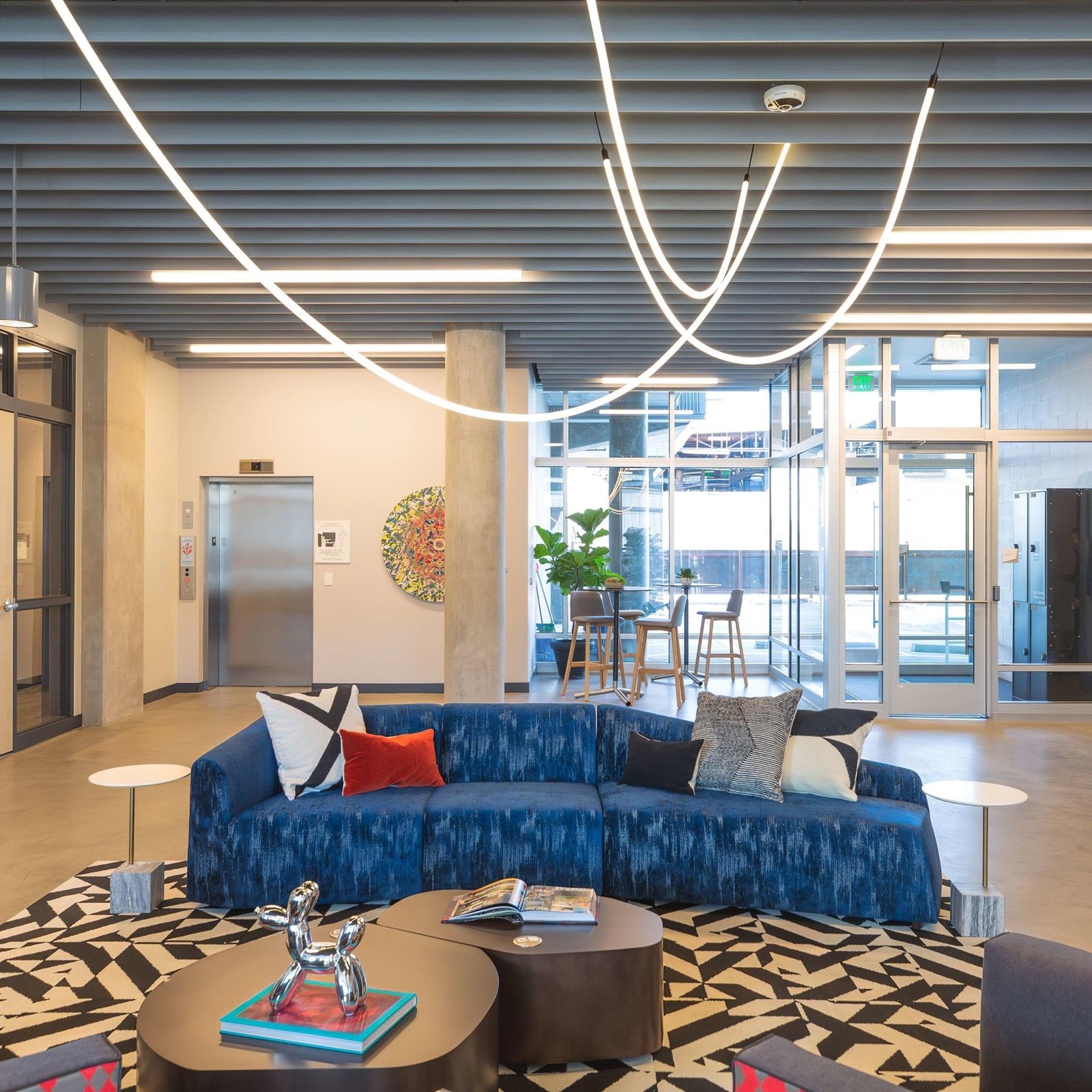 Flexible Curve Line Pendant Lamp