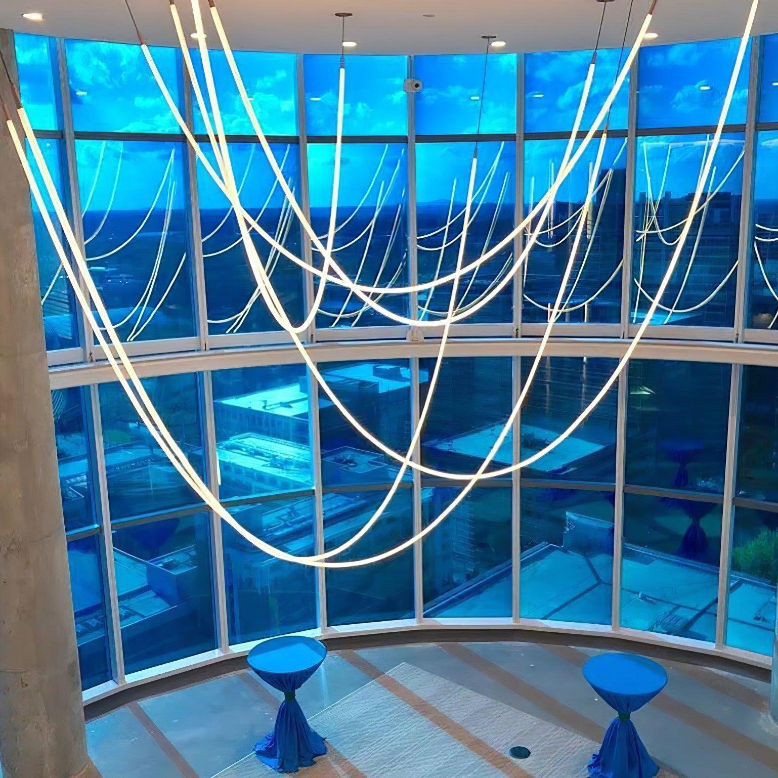 Flexible Curve Line Pendant Lamp