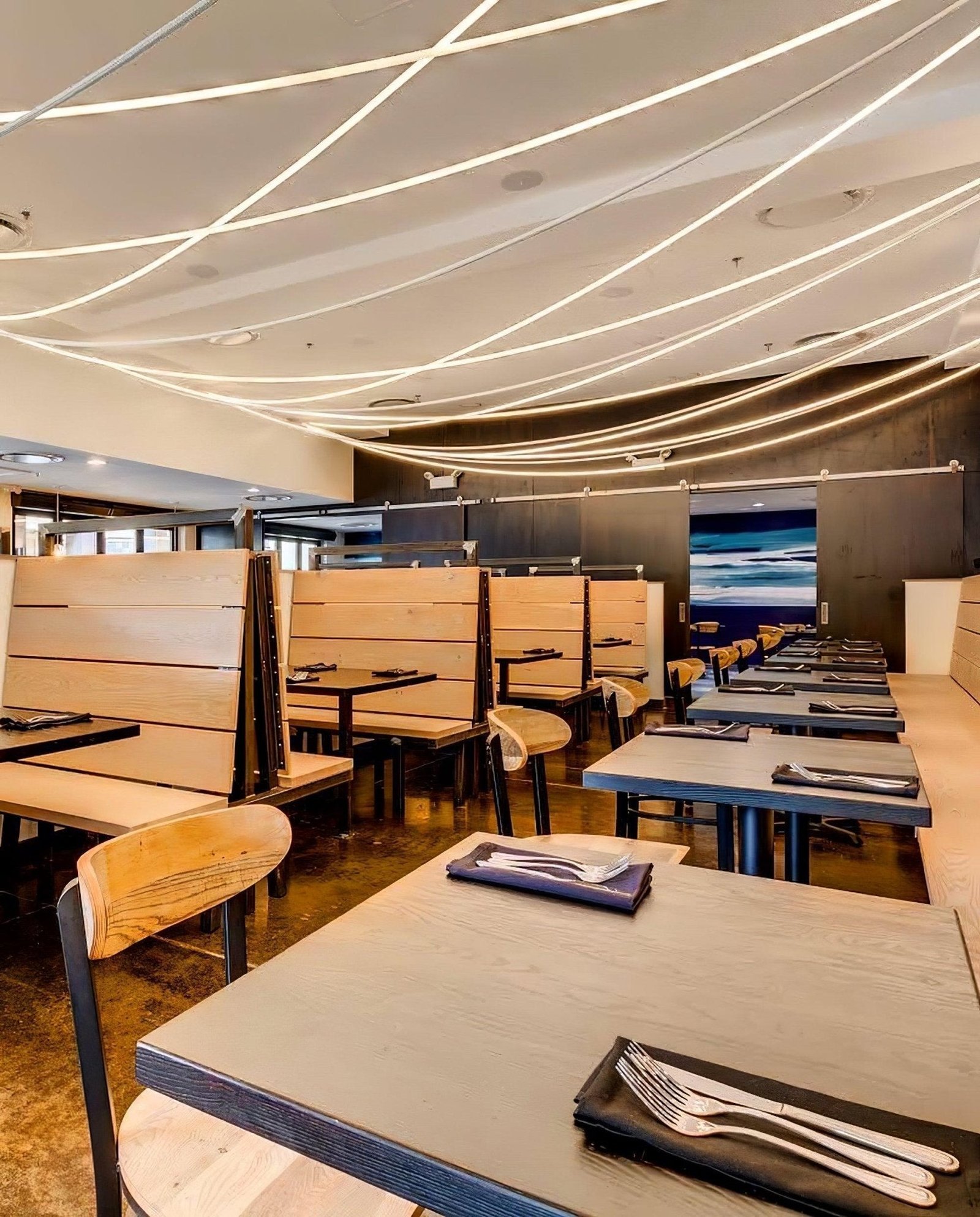 Flexible Curve Line Pendant Lamp