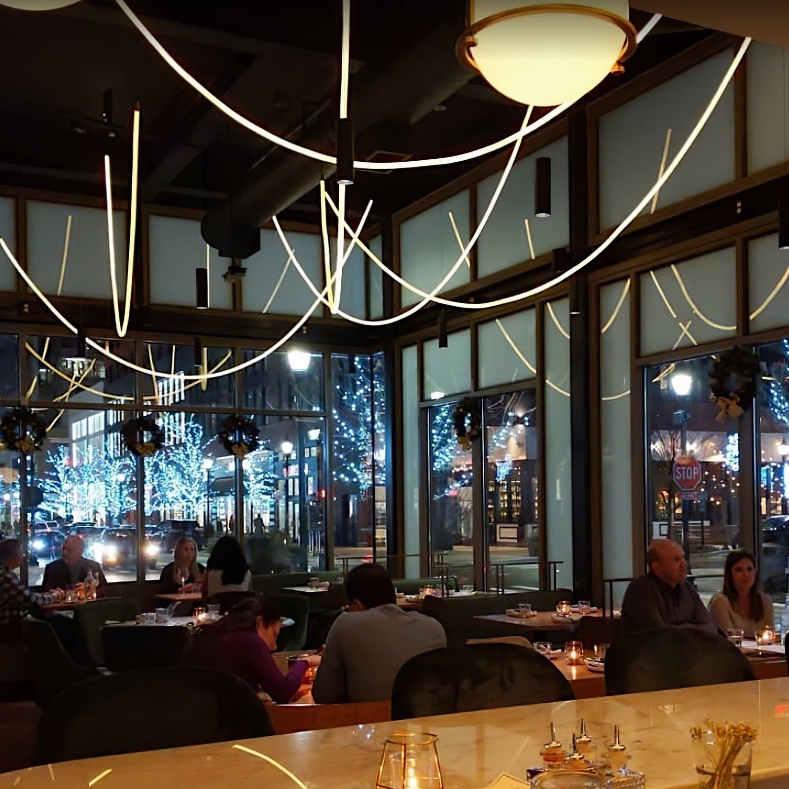 Flexible Curve Line Pendant Lamp