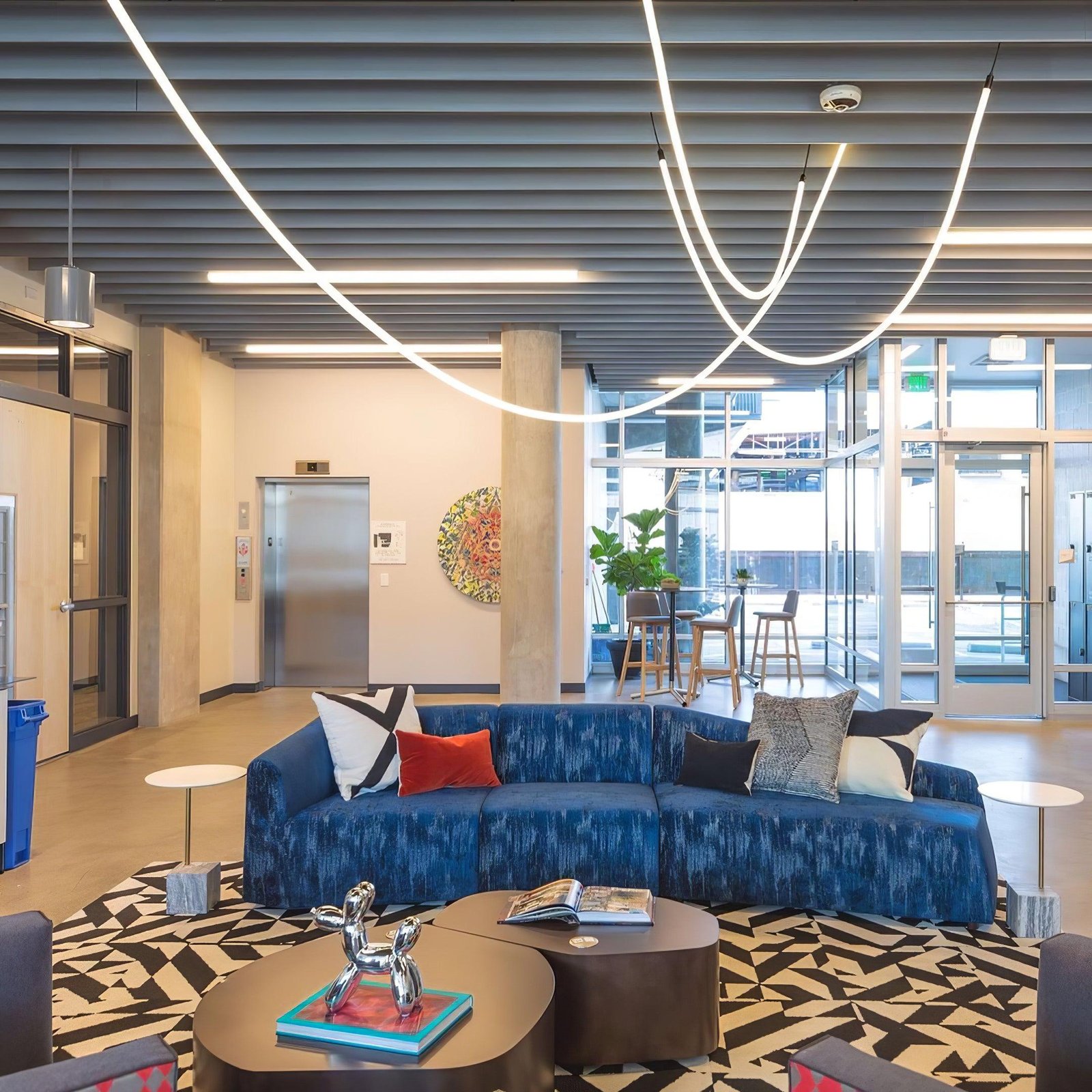 Flexible Curve Line Pendant Lamp