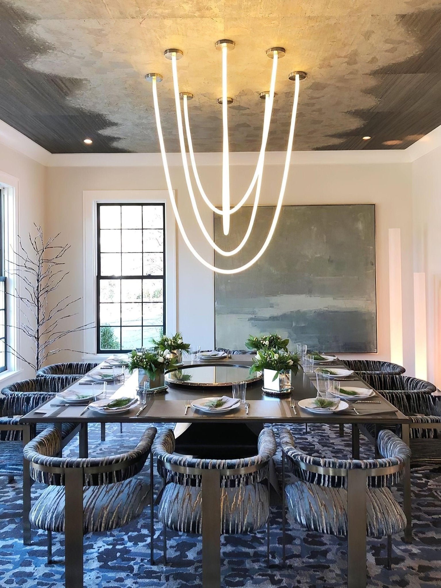 Flexible Curve Line Pendant Lamp